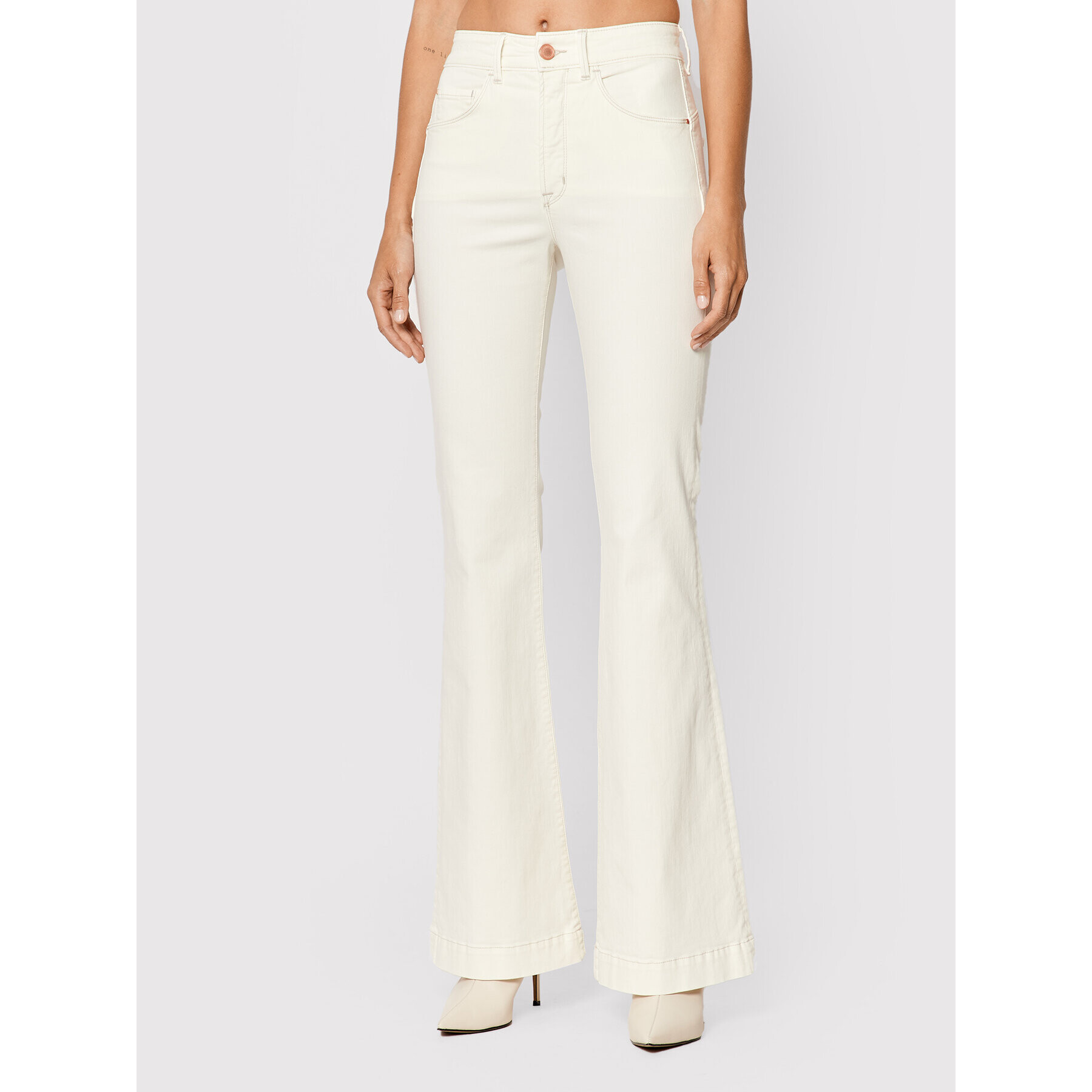 Salsa Дънки 125731 Бял Bottom Up Fit - Pepit.bg