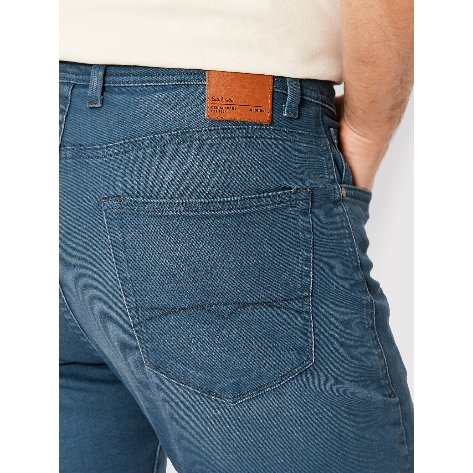 Salsa Дънки 125800 Син Straight Fit - Pepit.bg