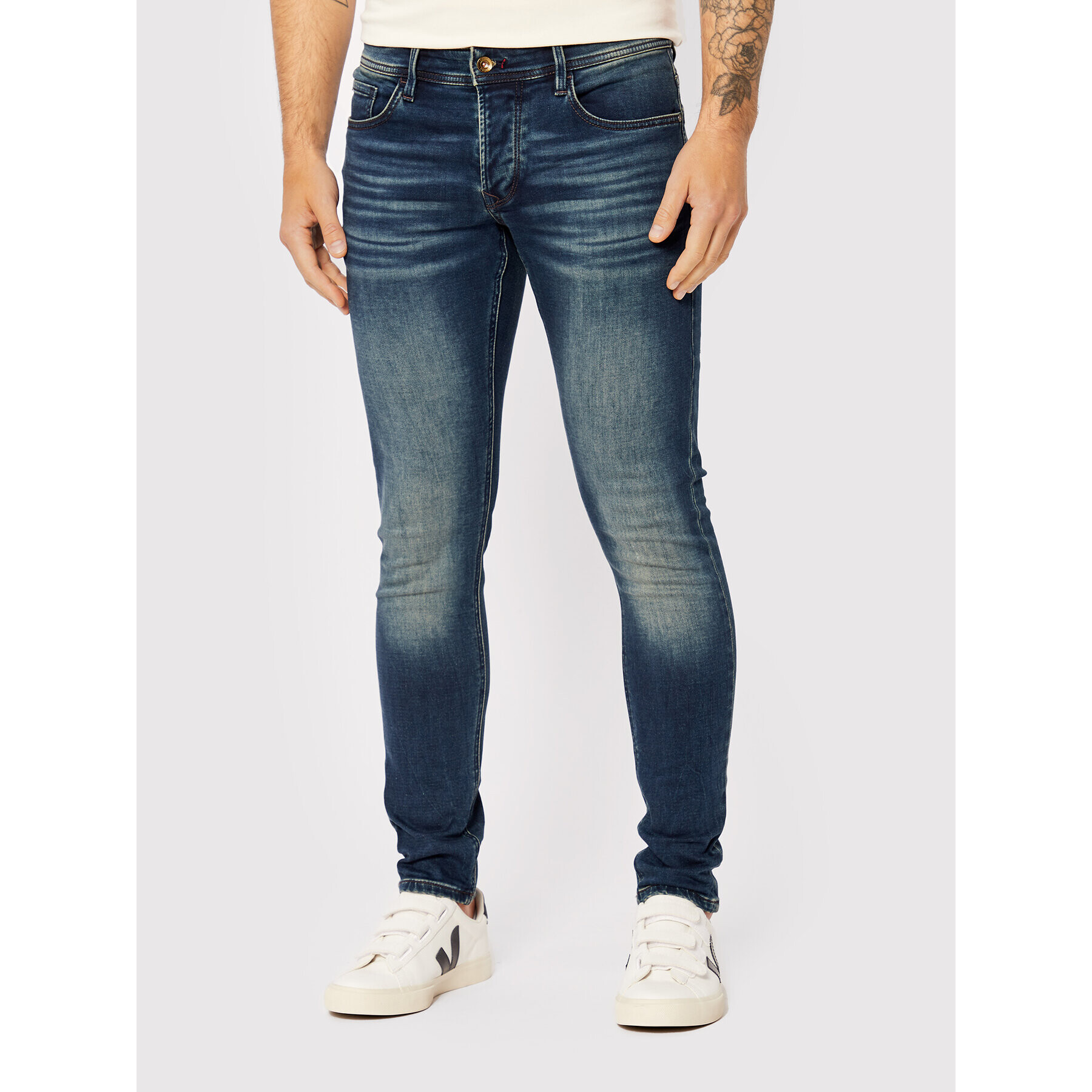 Salsa Дънки 125864 Тъмносин Skinny Fit - Pepit.bg