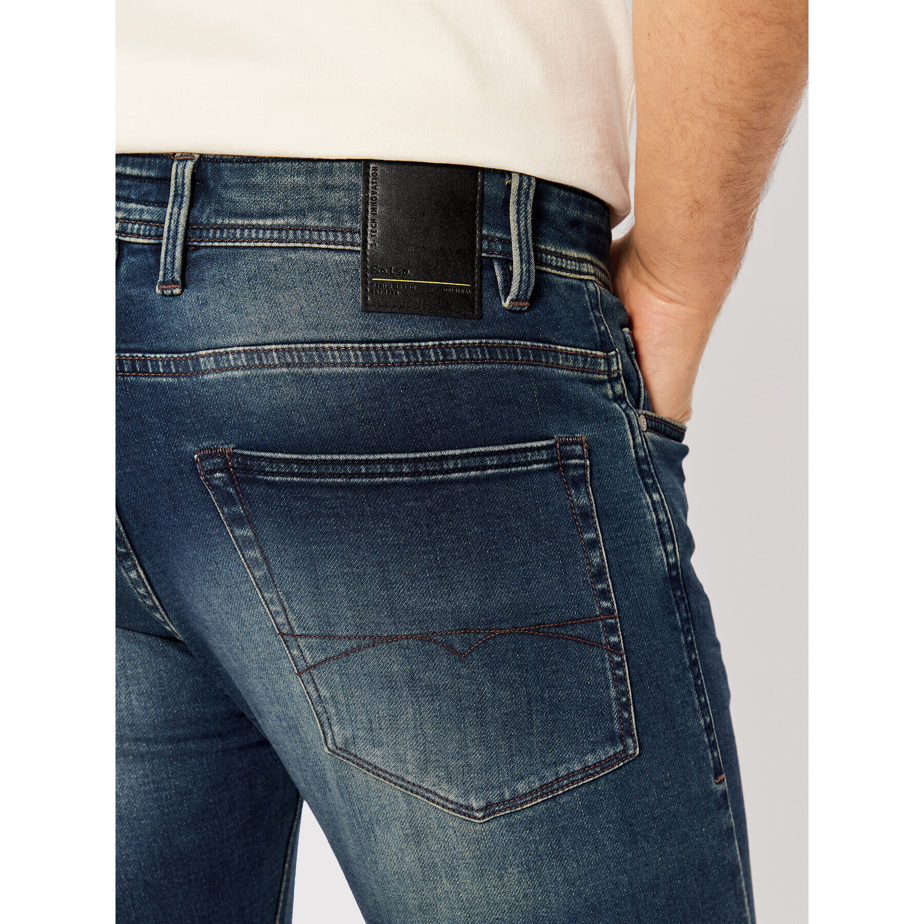 Salsa Дънки 125864 Тъмносин Skinny Fit - Pepit.bg