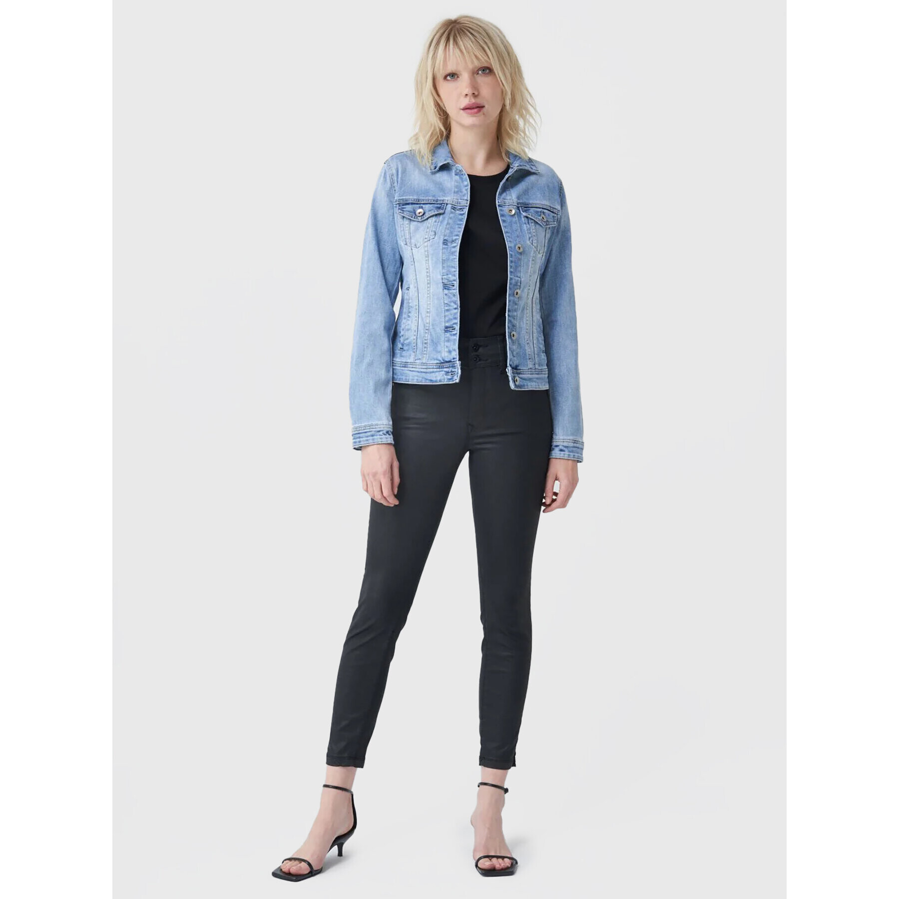 Salsa Дънково яке 123134 Син Slim Fit - Pepit.bg