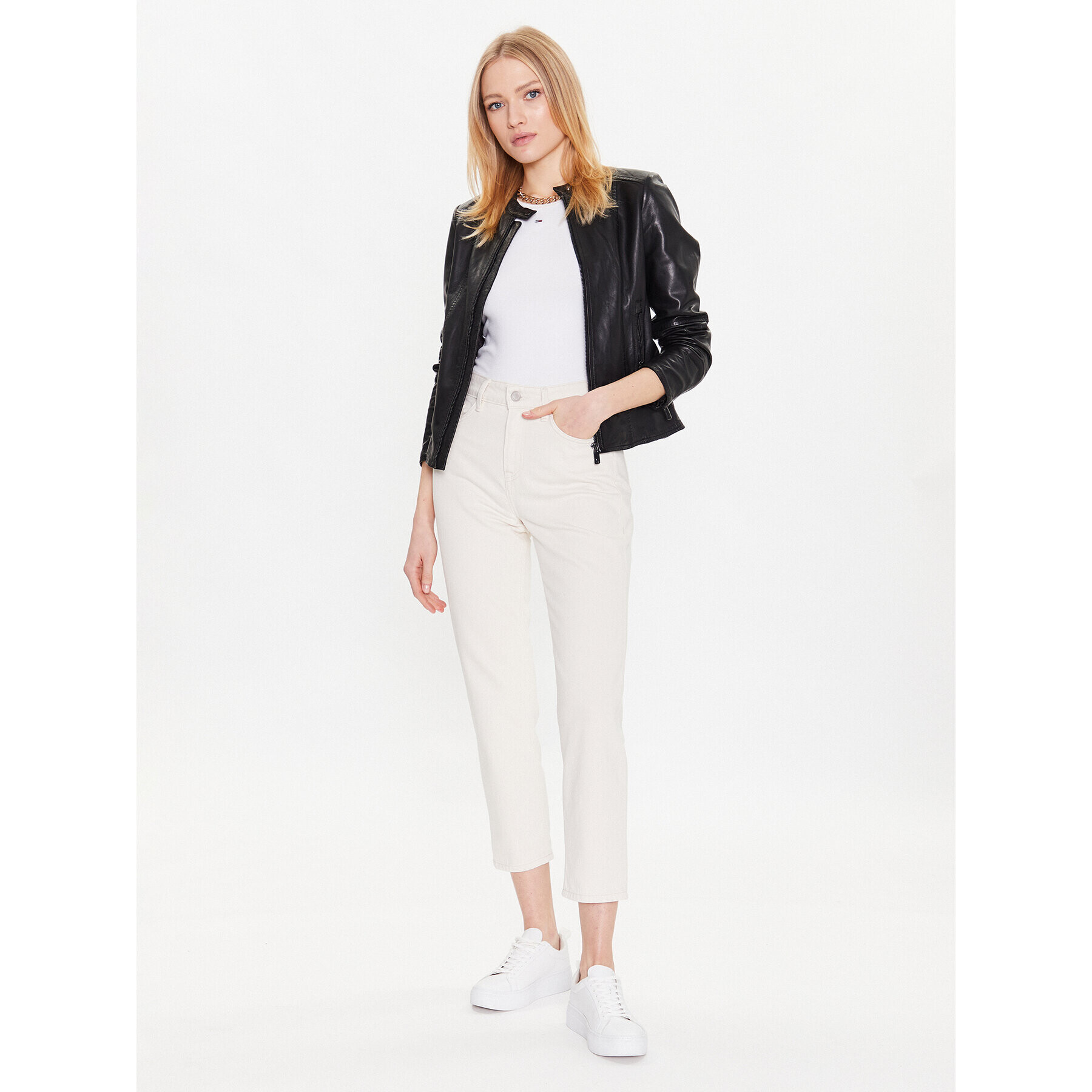 Salsa Кожено яке 127068 Черен Regular Fit - Pepit.bg