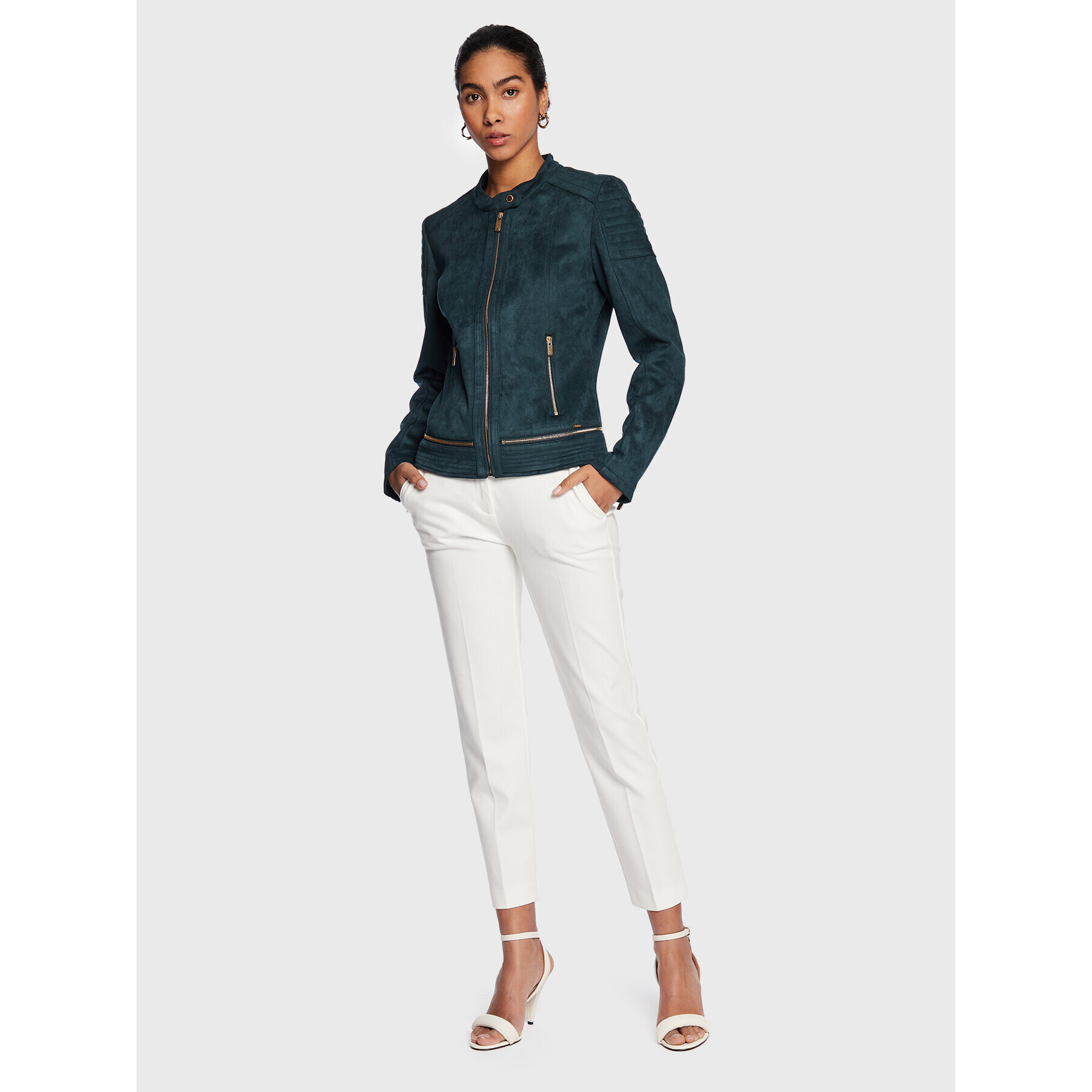 Salsa Преходно яке 126376 Зелен Regular Fit - Pepit.bg