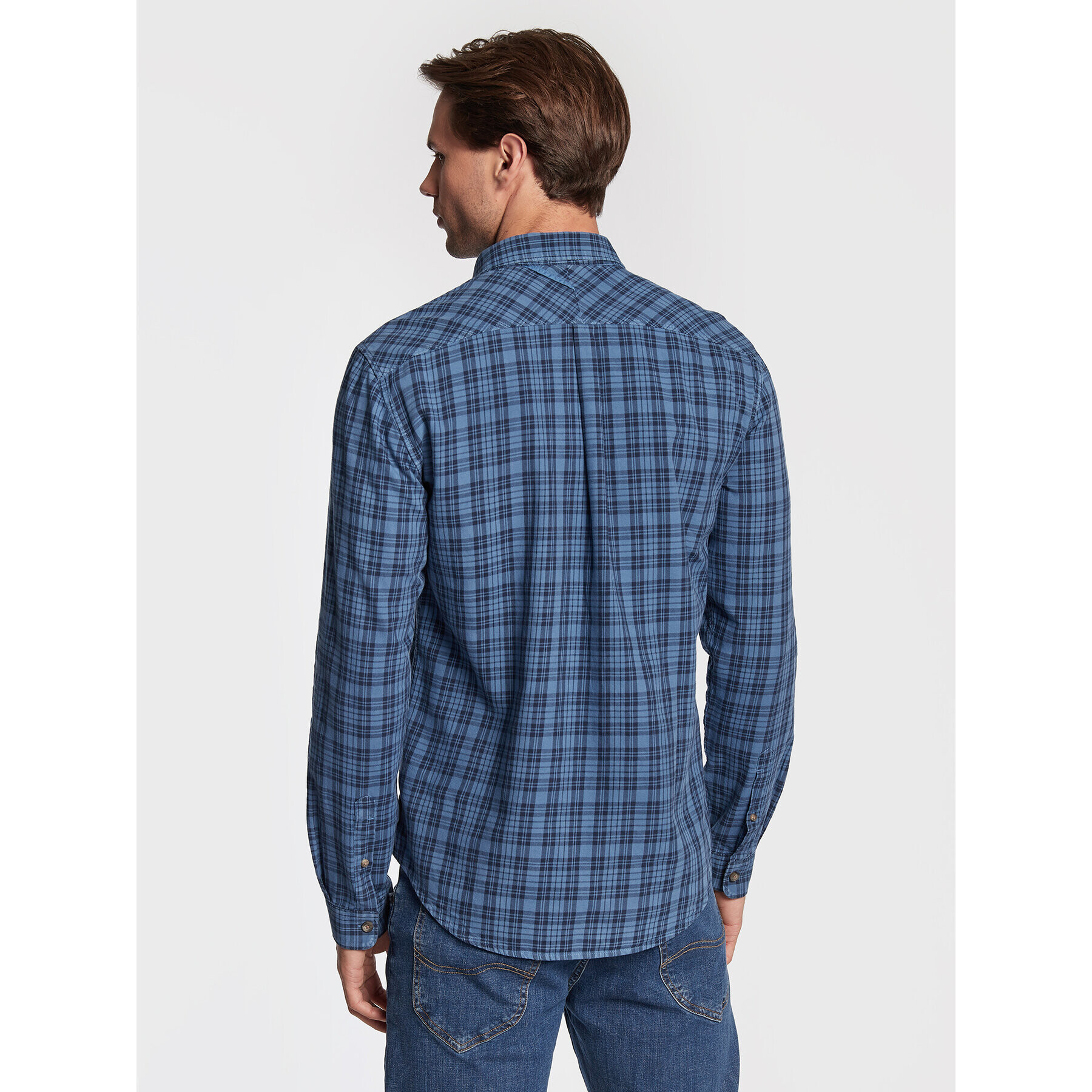 Salsa Риза 126529 Син Slim Fit - Pepit.bg