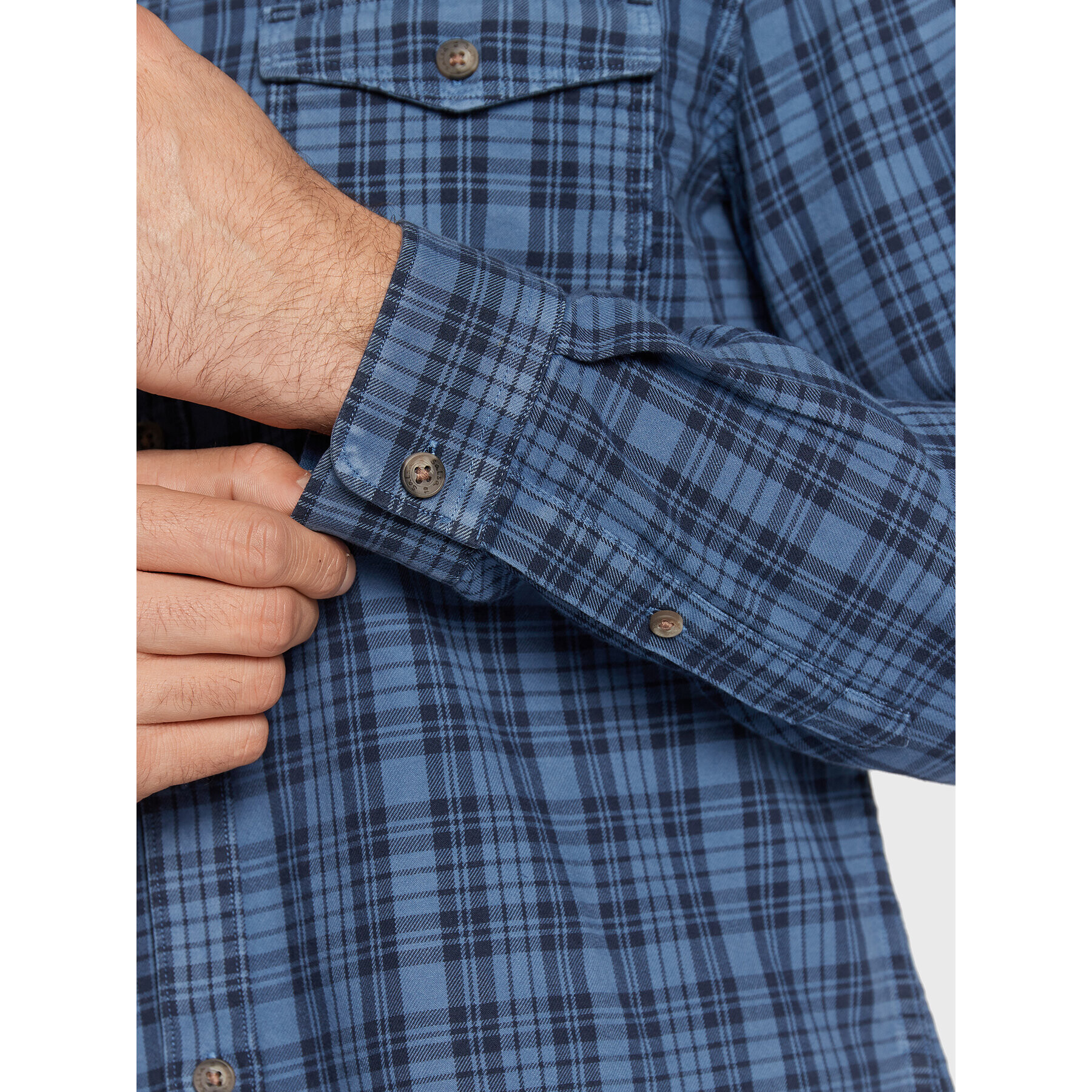 Salsa Риза 126529 Син Slim Fit - Pepit.bg