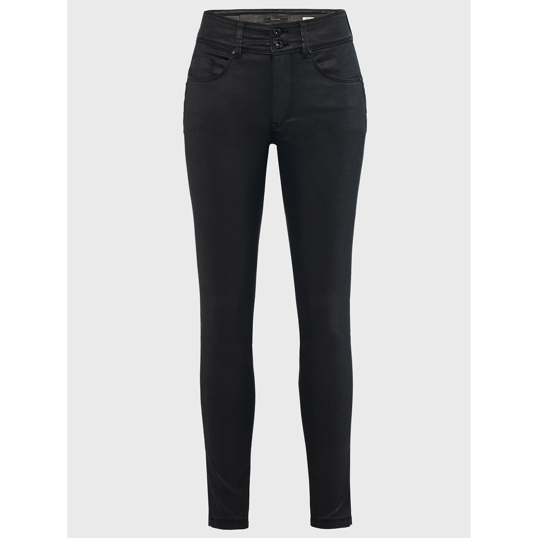 Salsa Текстилни панталони 121997 Черен Slim Fit - Pepit.bg