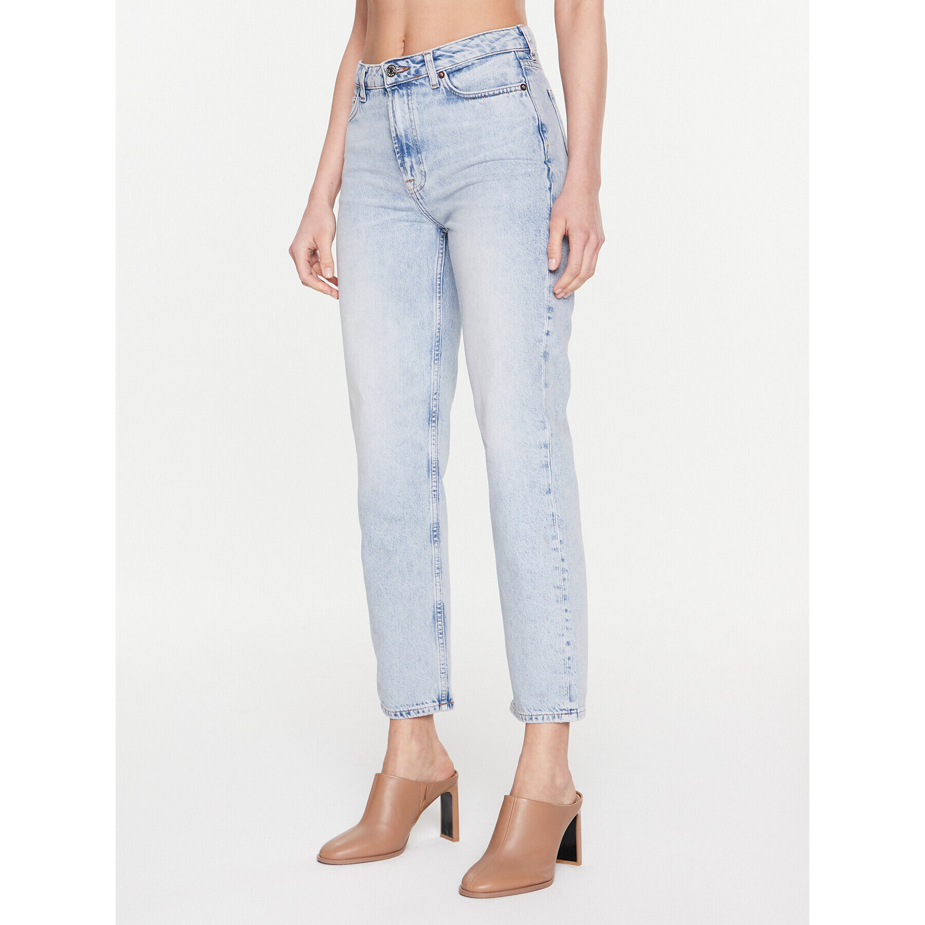 Samsøe Samsøe Дънки Marianne F22400107 Син Regular Fit - Pepit.bg