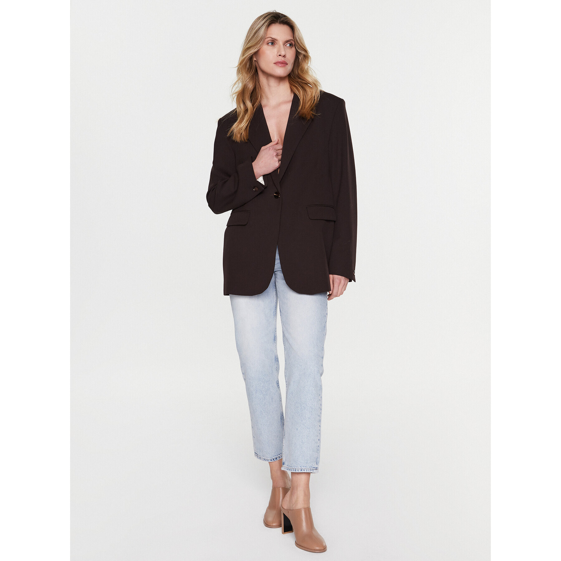 Samsøe Samsøe Дънки Marianne F22400107 Син Regular Fit - Pepit.bg