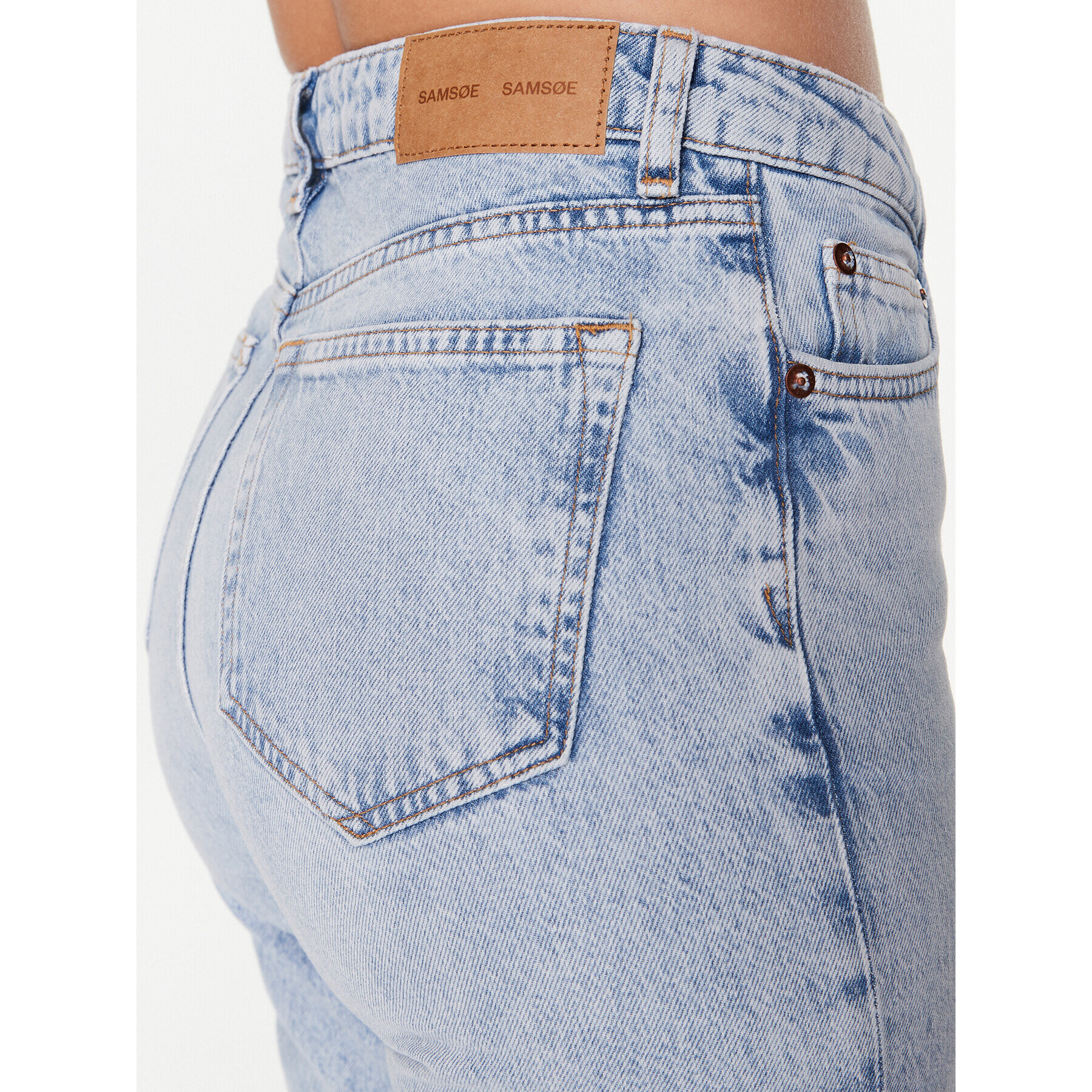 Samsøe Samsøe Дънки Marianne F22400107 Син Regular Fit - Pepit.bg