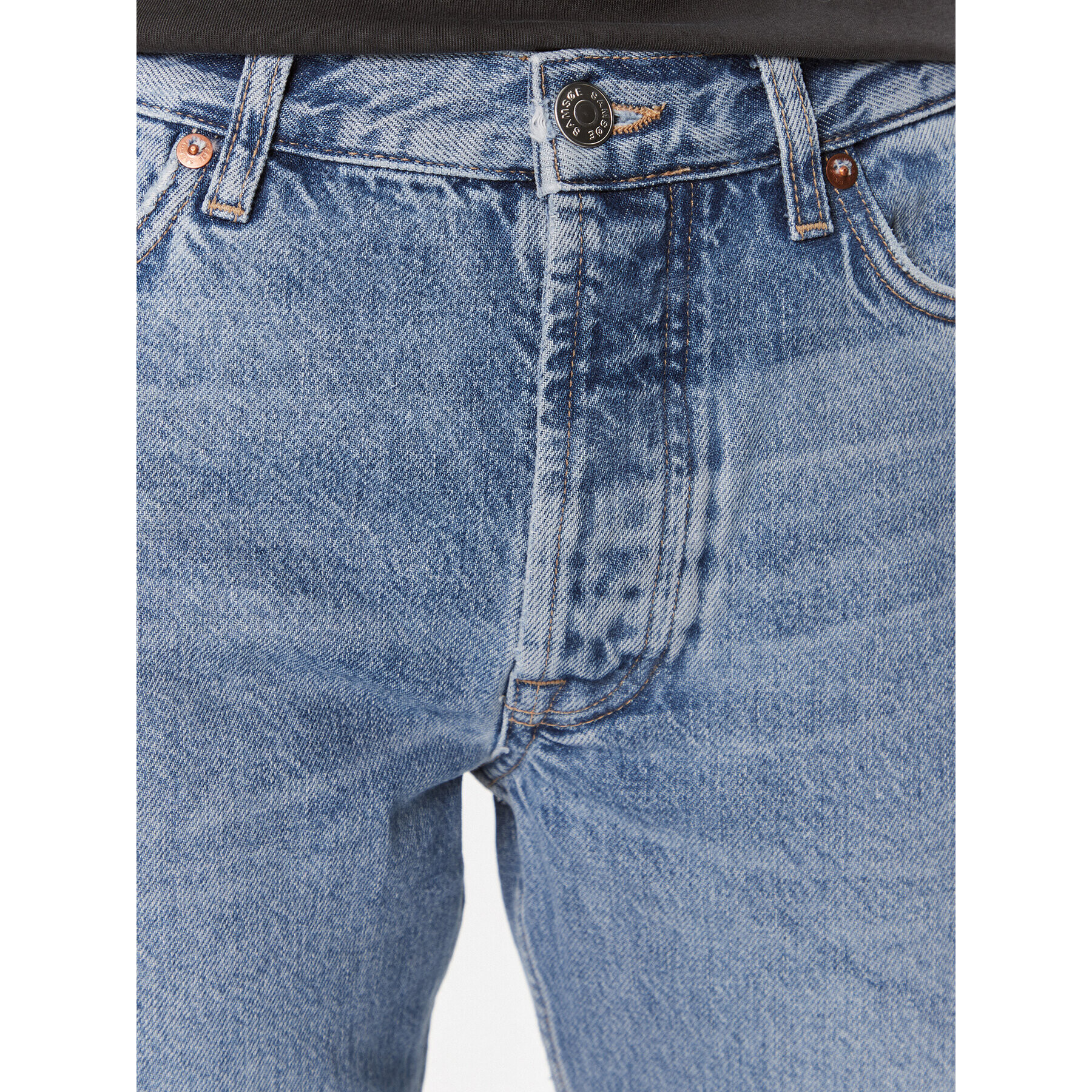 Samsøe Samsøe Дънки Susan F23400103 Син Straight Fit - Pepit.bg