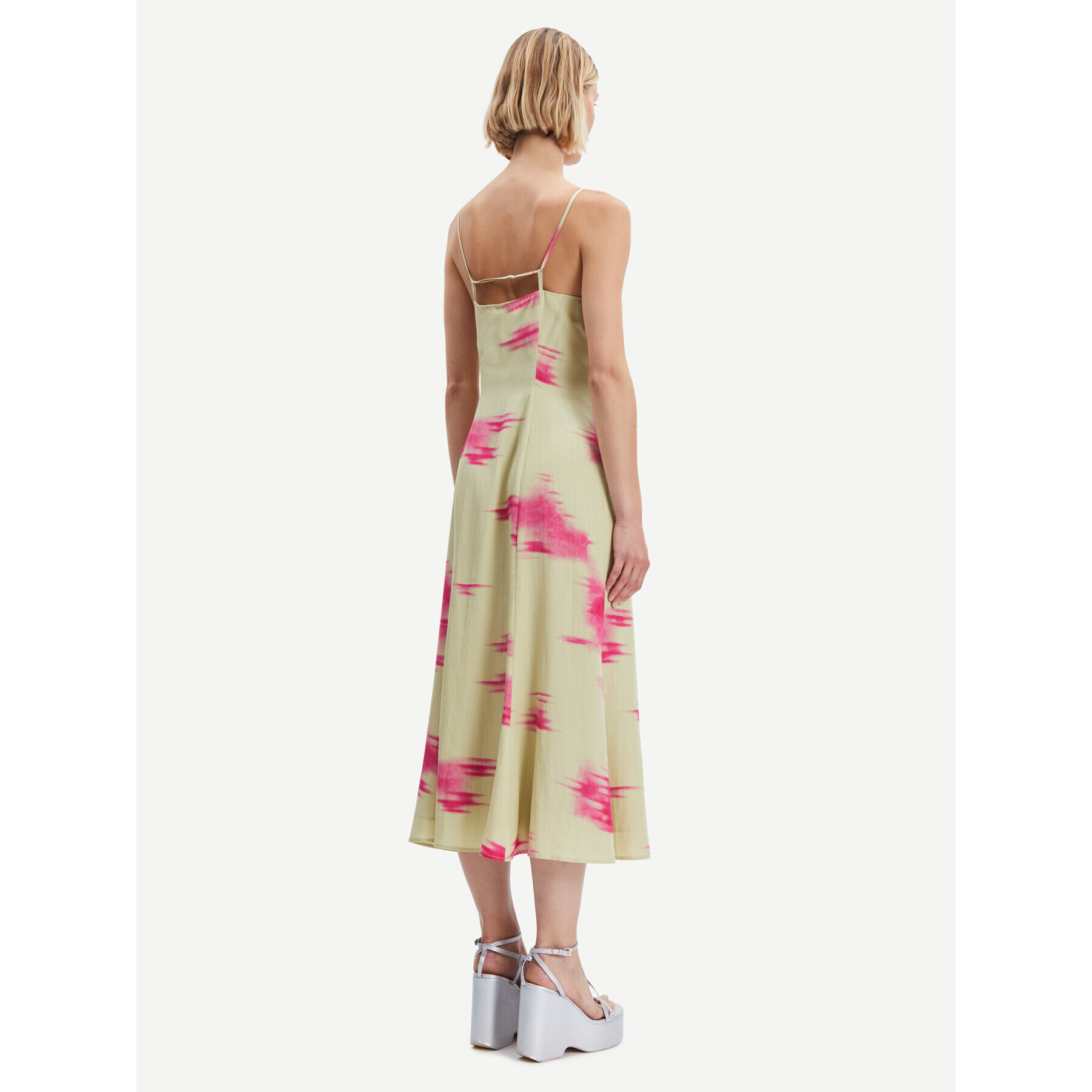 Samsøe Samsøe Ежедневна рокля Annah F23100152 Зелен Regular Fit - Pepit.bg