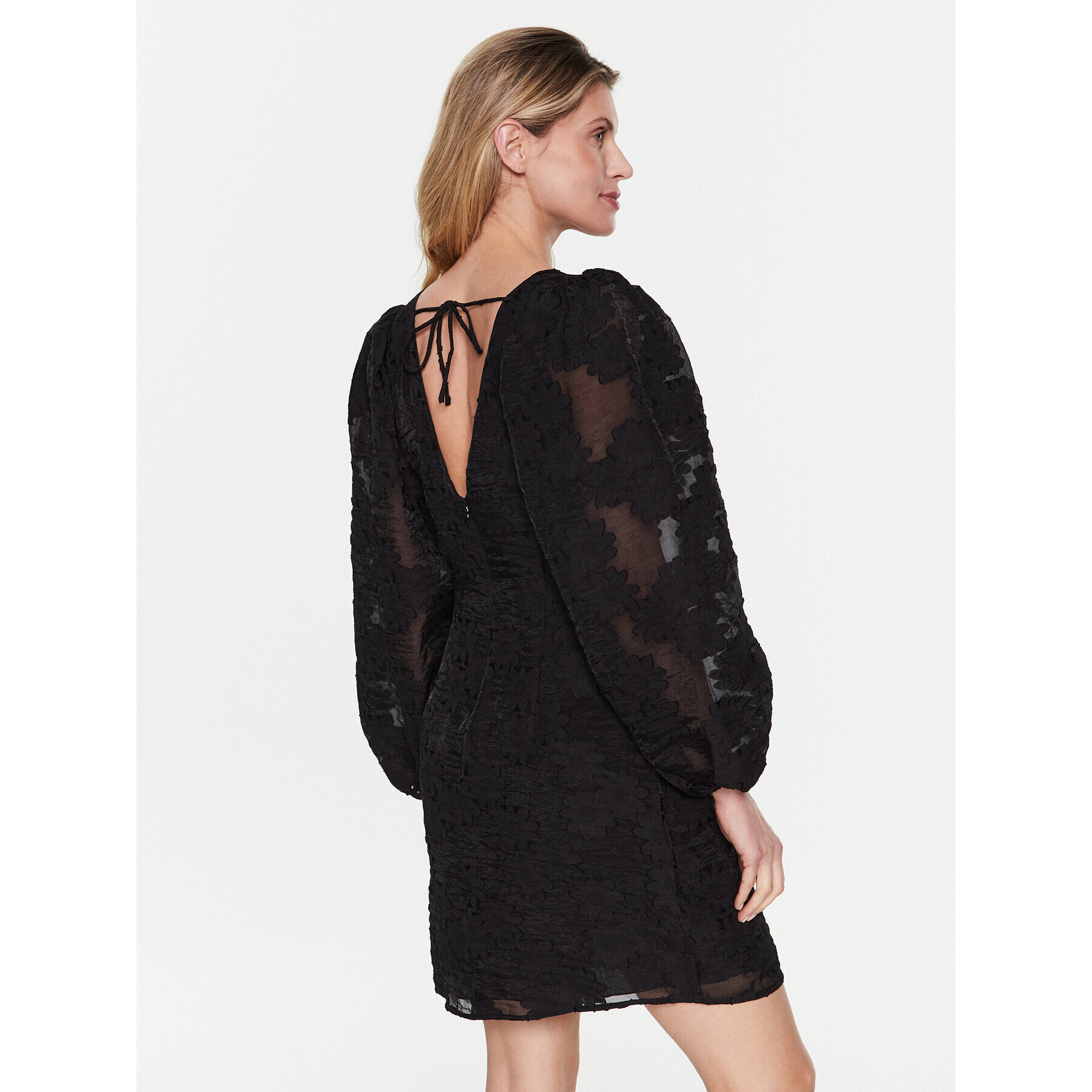 Samsøe Samsøe Коктейлна рокля Anai F00002933 Черен Regular Fit - Pepit.bg