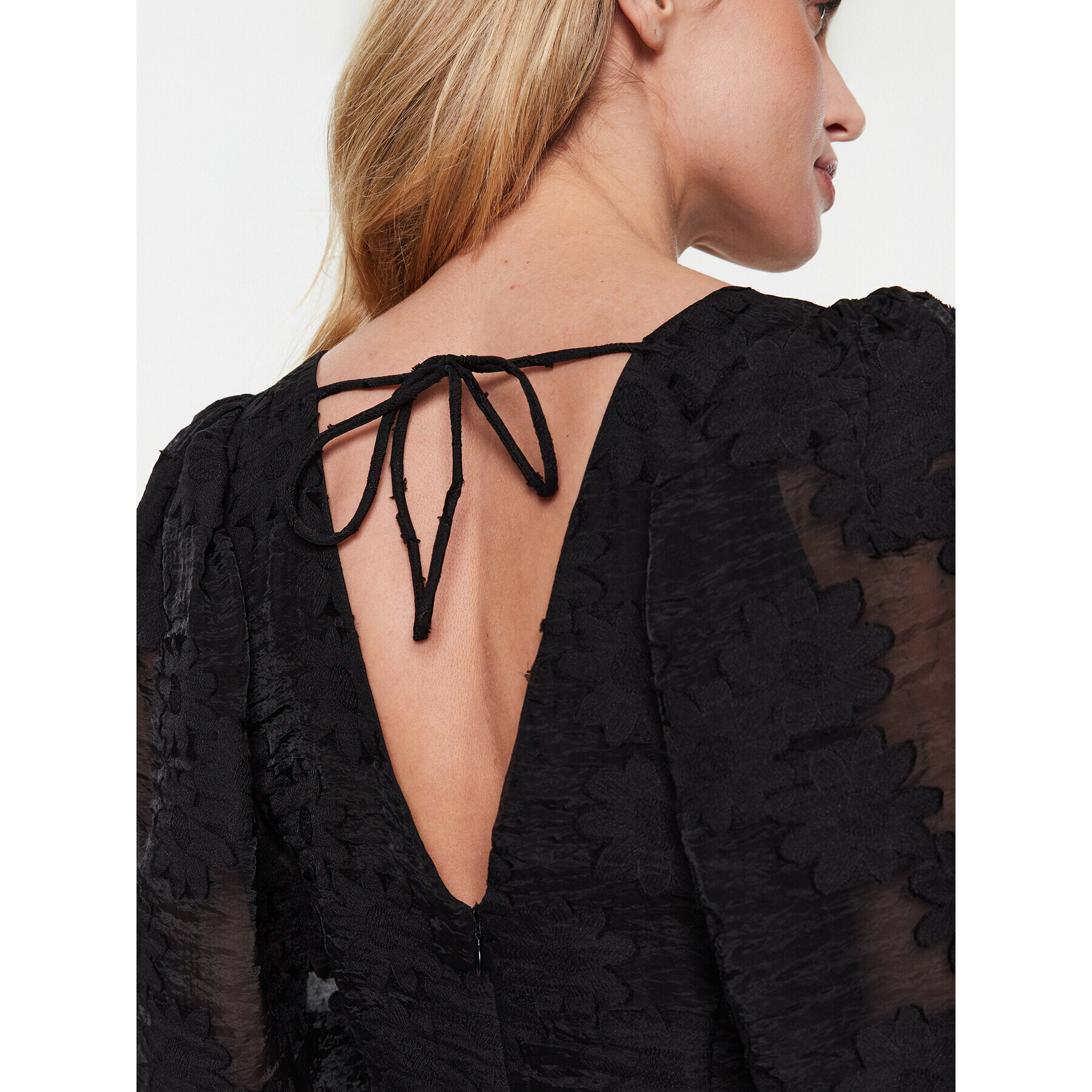 Samsøe Samsøe Коктейлна рокля Anai F00002933 Черен Regular Fit - Pepit.bg