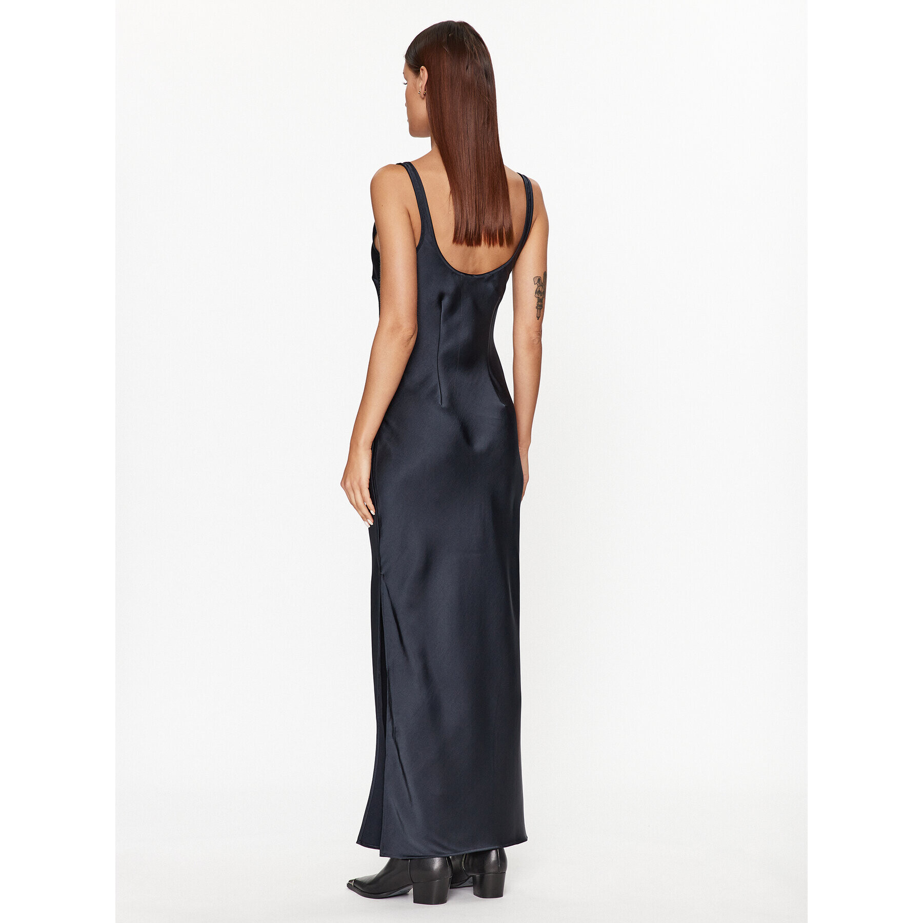 Samsøe Samsøe Коктейлна рокля F23100173 Тъмносин Regular Fit - Pepit.bg