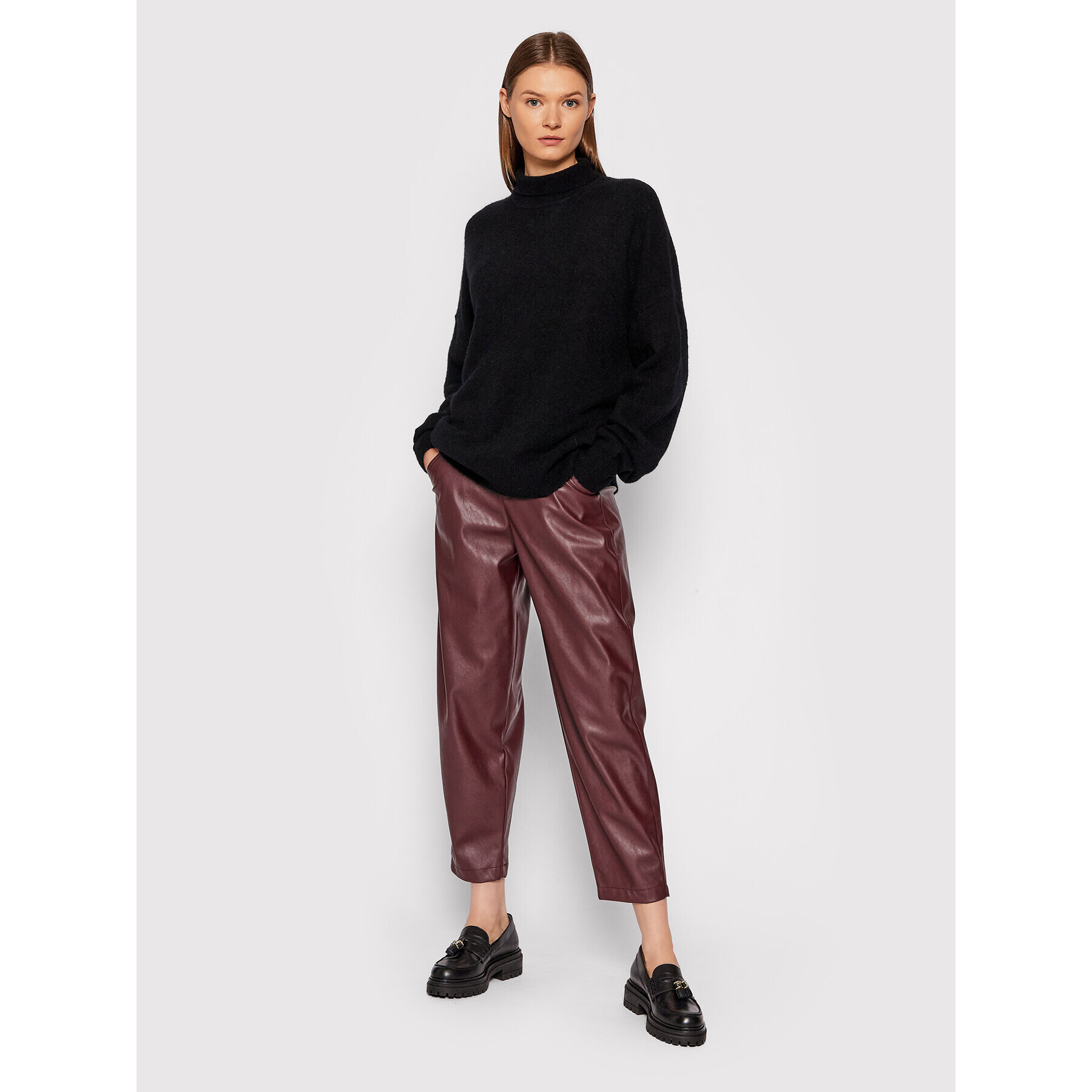 Samsøe Samsøe Поло Jaci F20400017 Черен Regular Fit - Pepit.bg