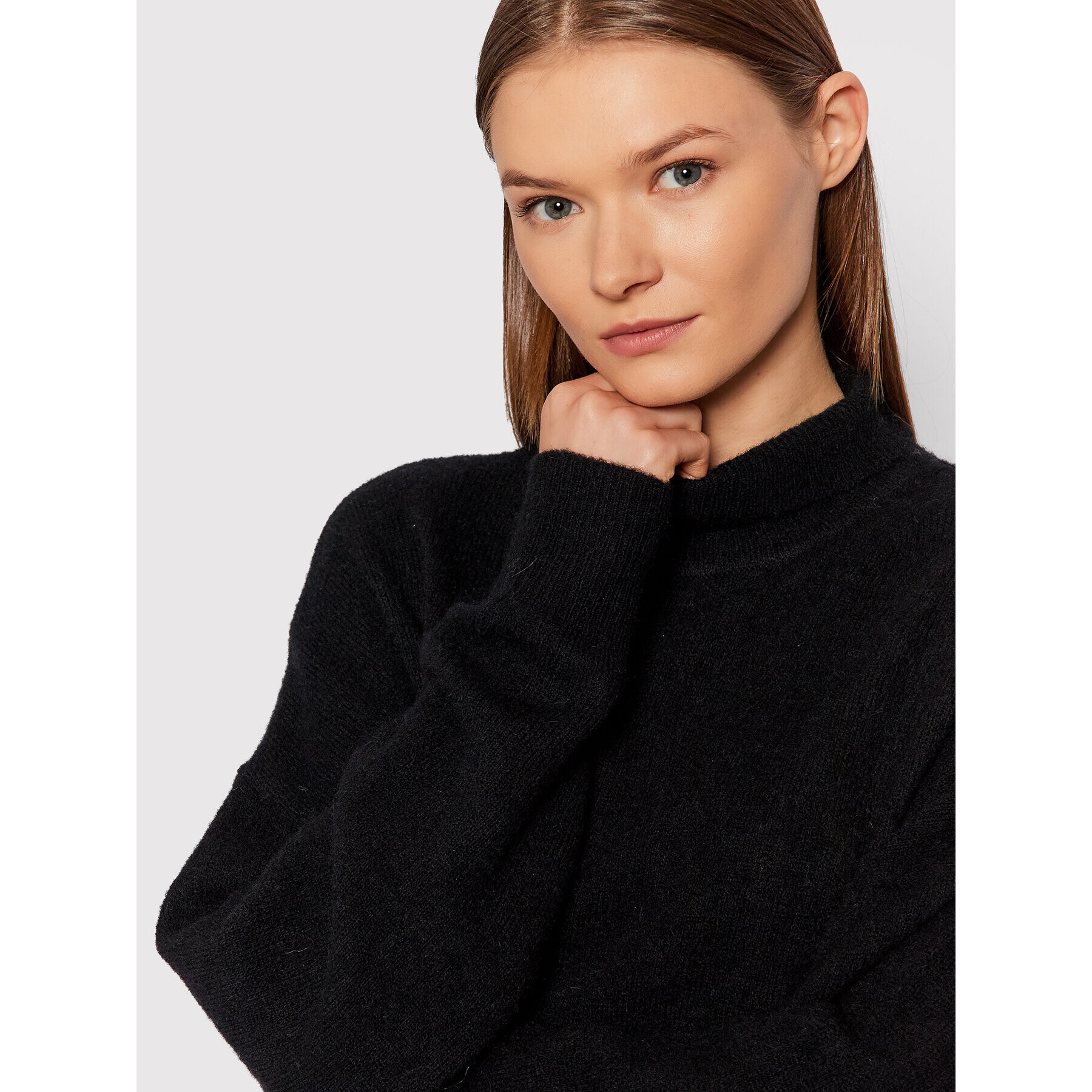 Samsøe Samsøe Поло Jaci F20400017 Черен Regular Fit - Pepit.bg