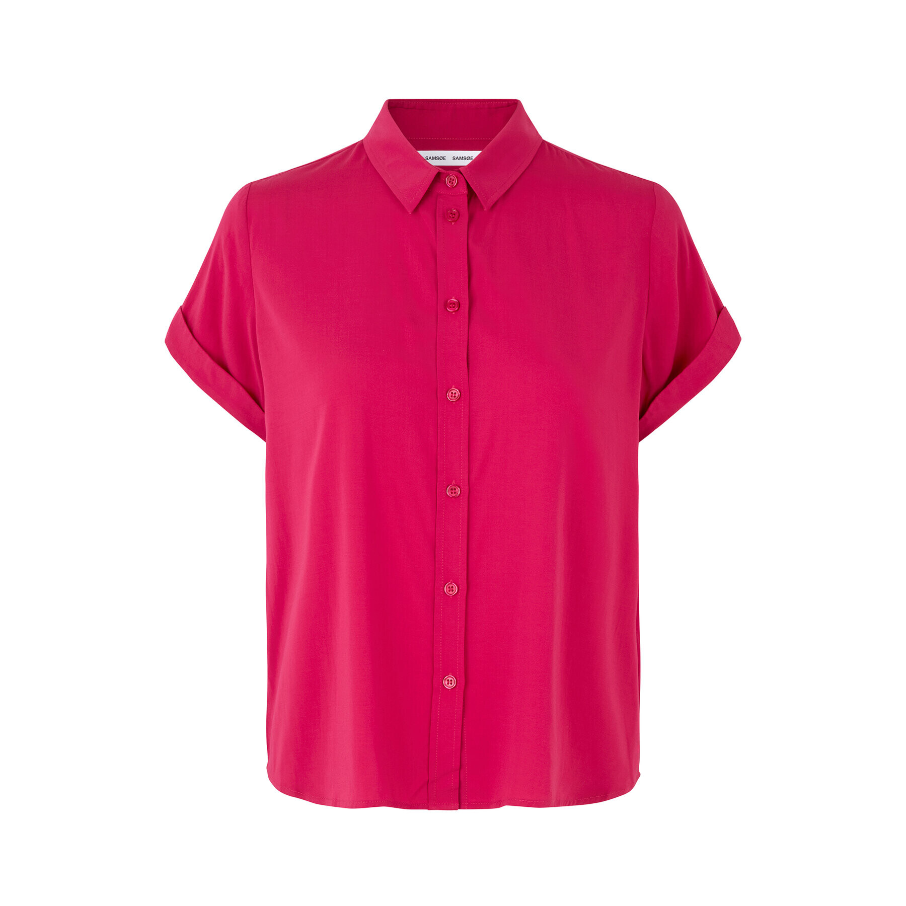 Samsøe Samsøe Риза Majan F19123672 Розов Relaxed Fit - Pepit.bg