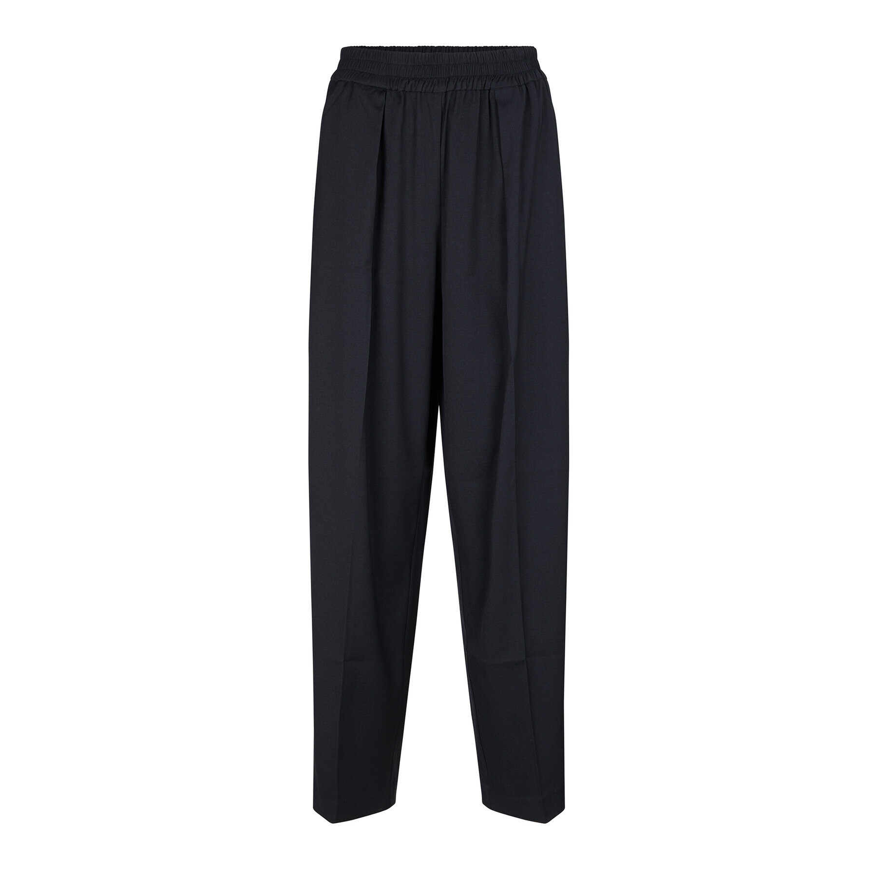 Samsøe Samsøe Текстилни панталони Julia F23100048 Черен Regular Fit - Pepit.bg