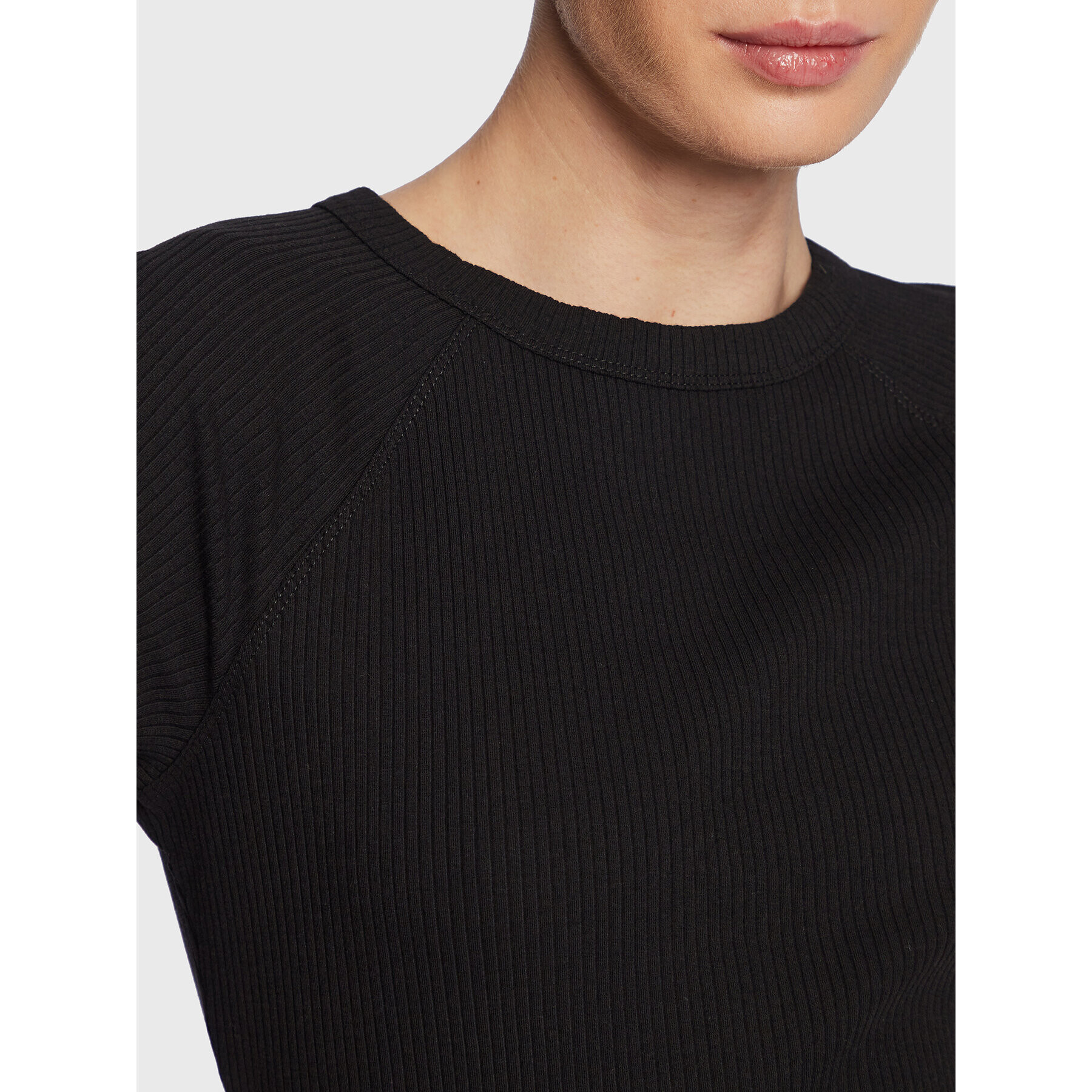 Samsøe Samsøe Тишърт Helene F22900010 Черен Slim Fit - Pepit.bg