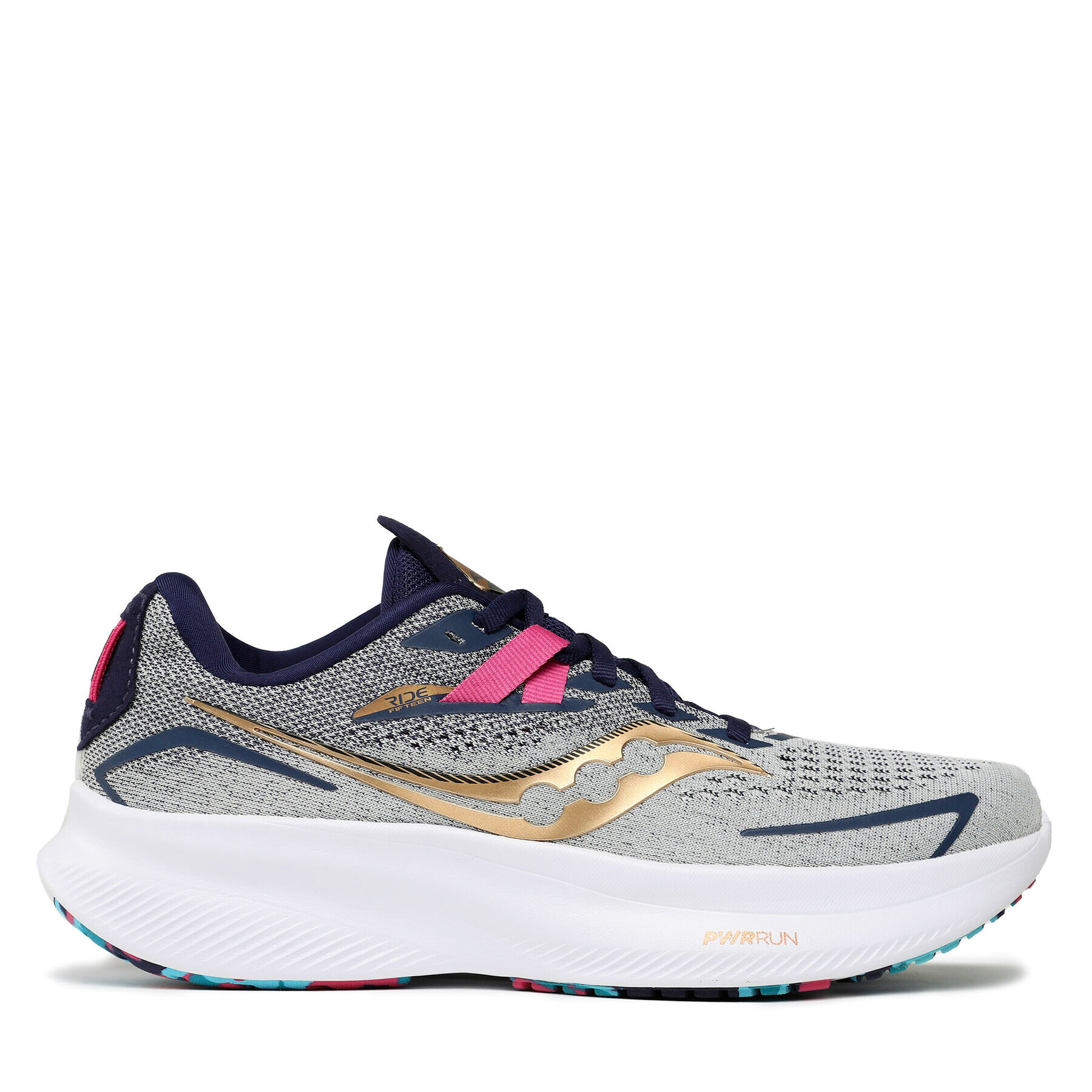Saucony Обувки Ride 15 S10729-40 Сив - Pepit.bg