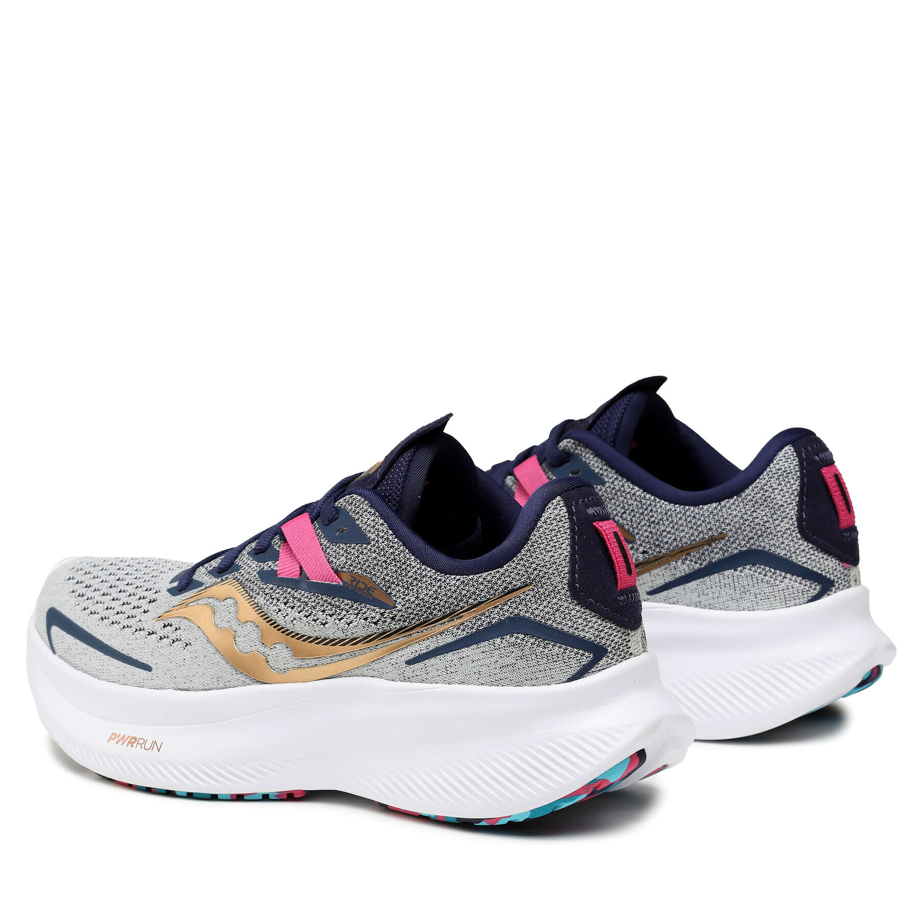 Saucony Обувки Ride 15 S10729-40 Сив - Pepit.bg