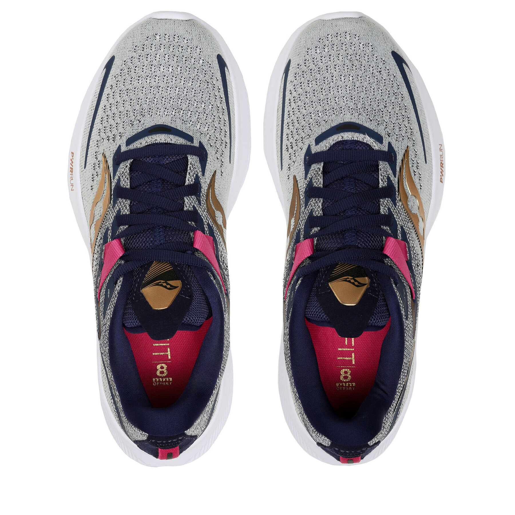 Saucony Обувки Ride 15 S10729-40 Сив - Pepit.bg