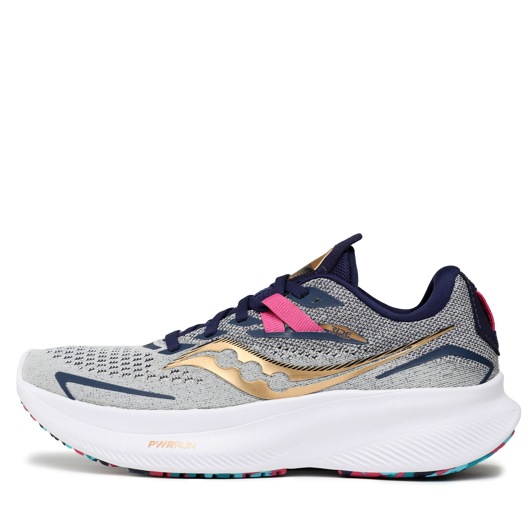 Saucony Обувки Ride 15 S10729-40 Сив - Pepit.bg