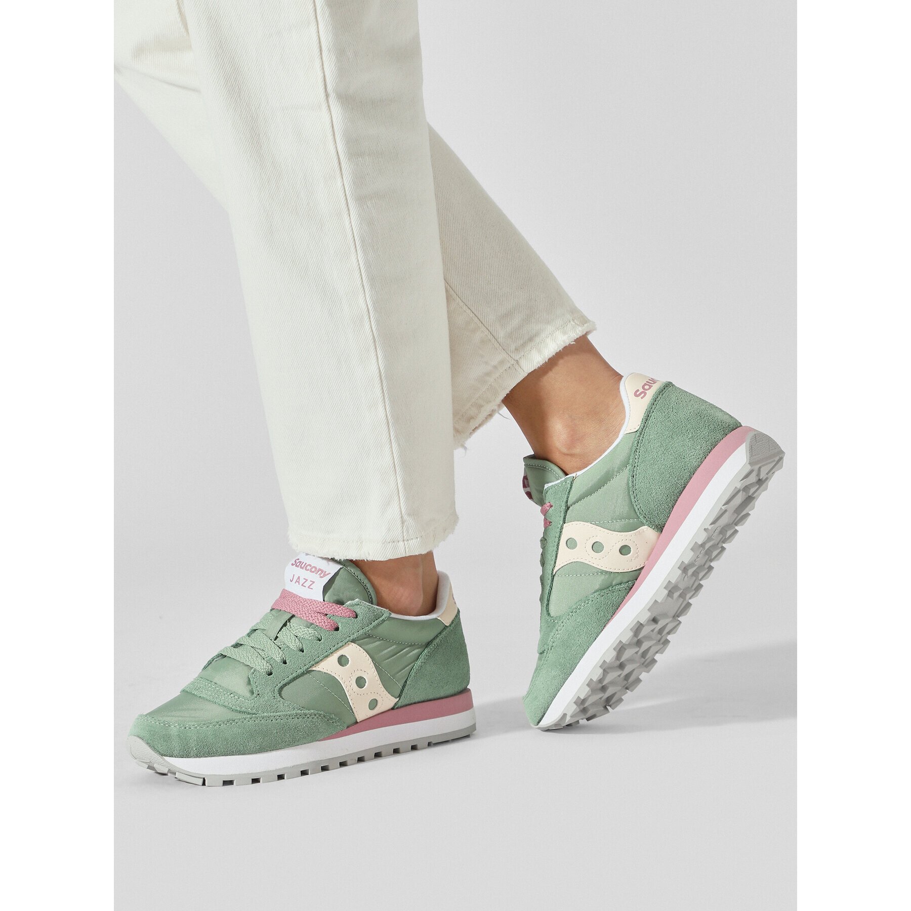 Saucony Сникърси Jazz Original S1044 Зелен - Pepit.bg