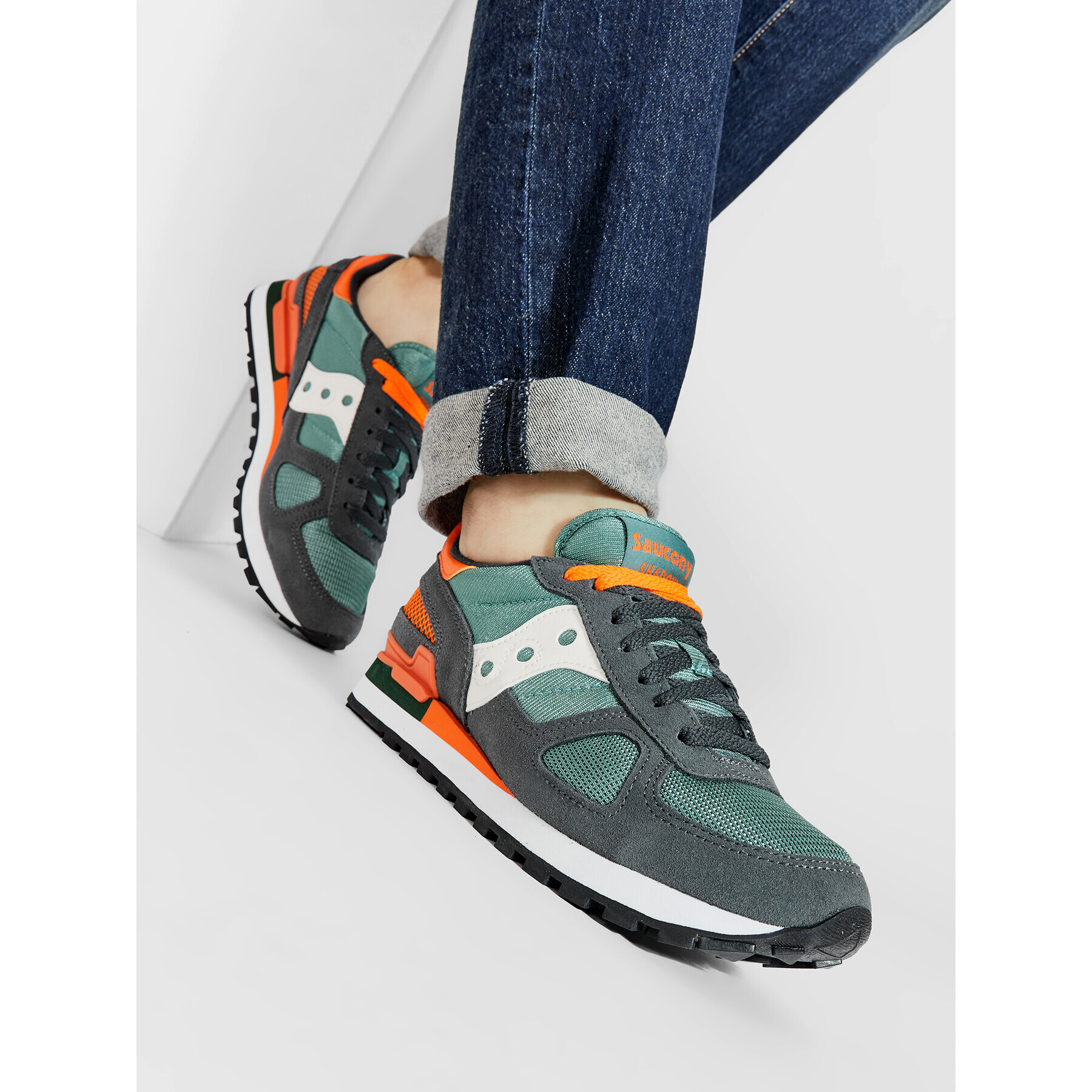 Saucony Сникърси Shadow Original S2108-806 Зелен - Pepit.bg