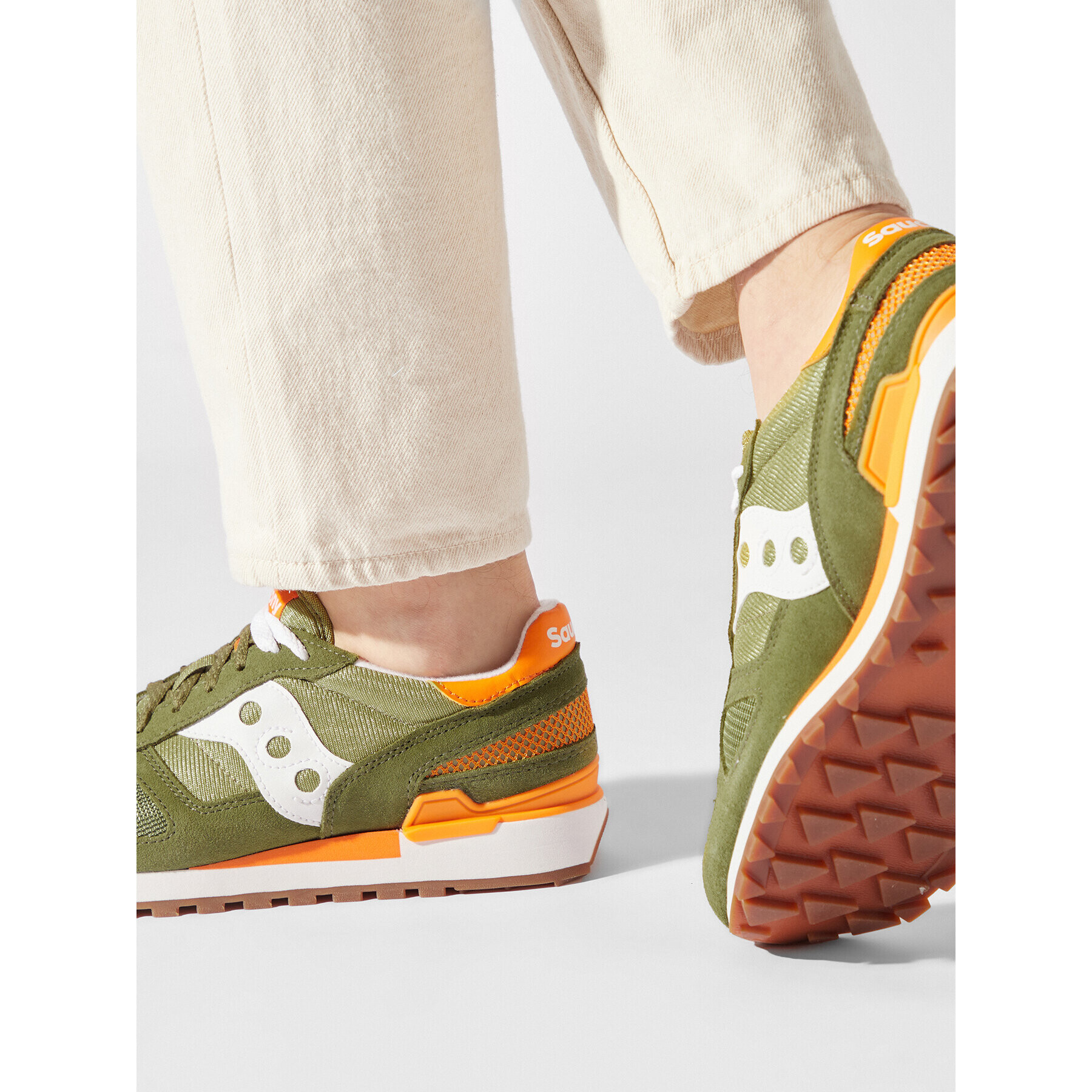 Saucony Сникърси Shadow Original S2108 Зелен - Pepit.bg