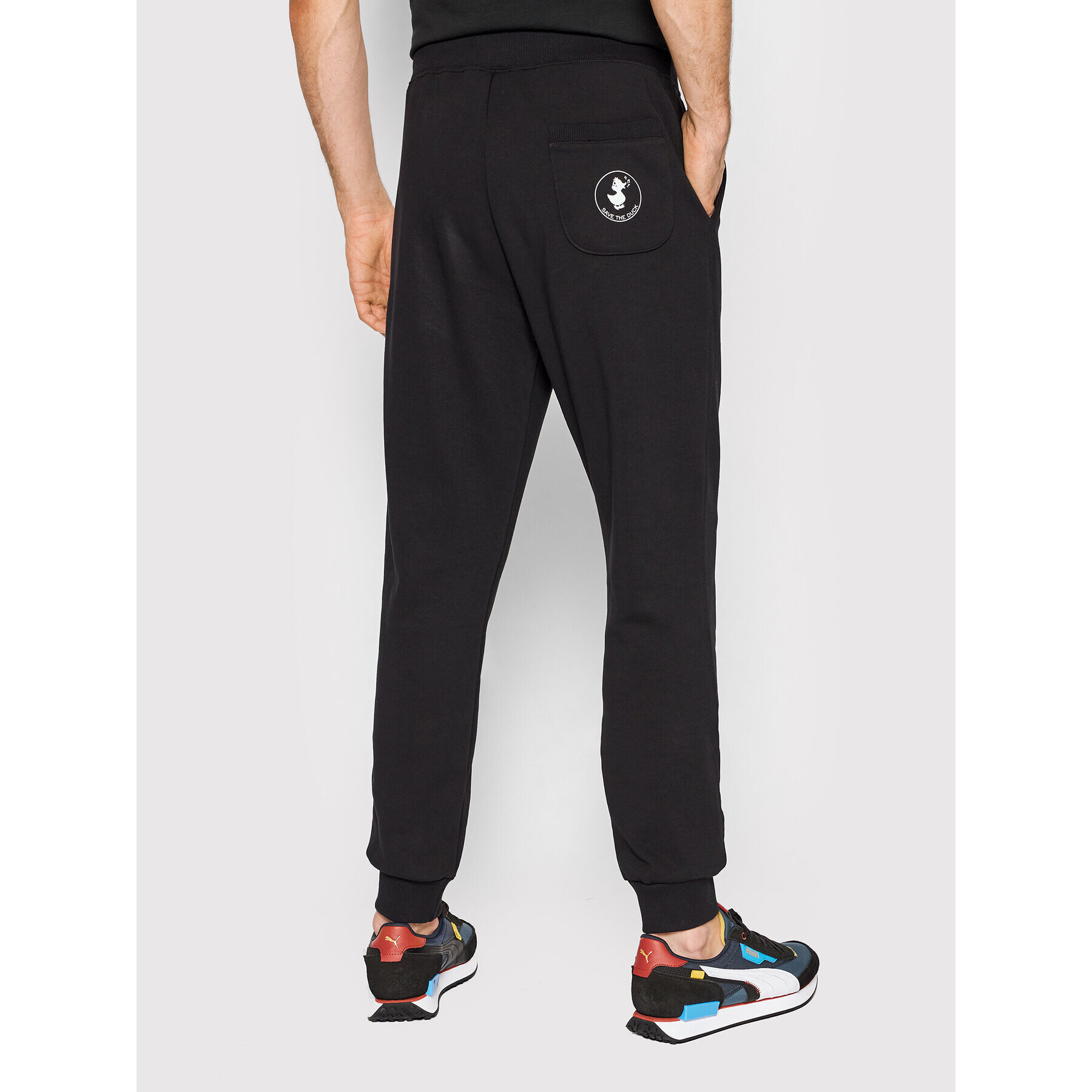 Save The Duck Долнище анцуг DF0170U BLEE14 Черен Regular Fit - Pepit.bg