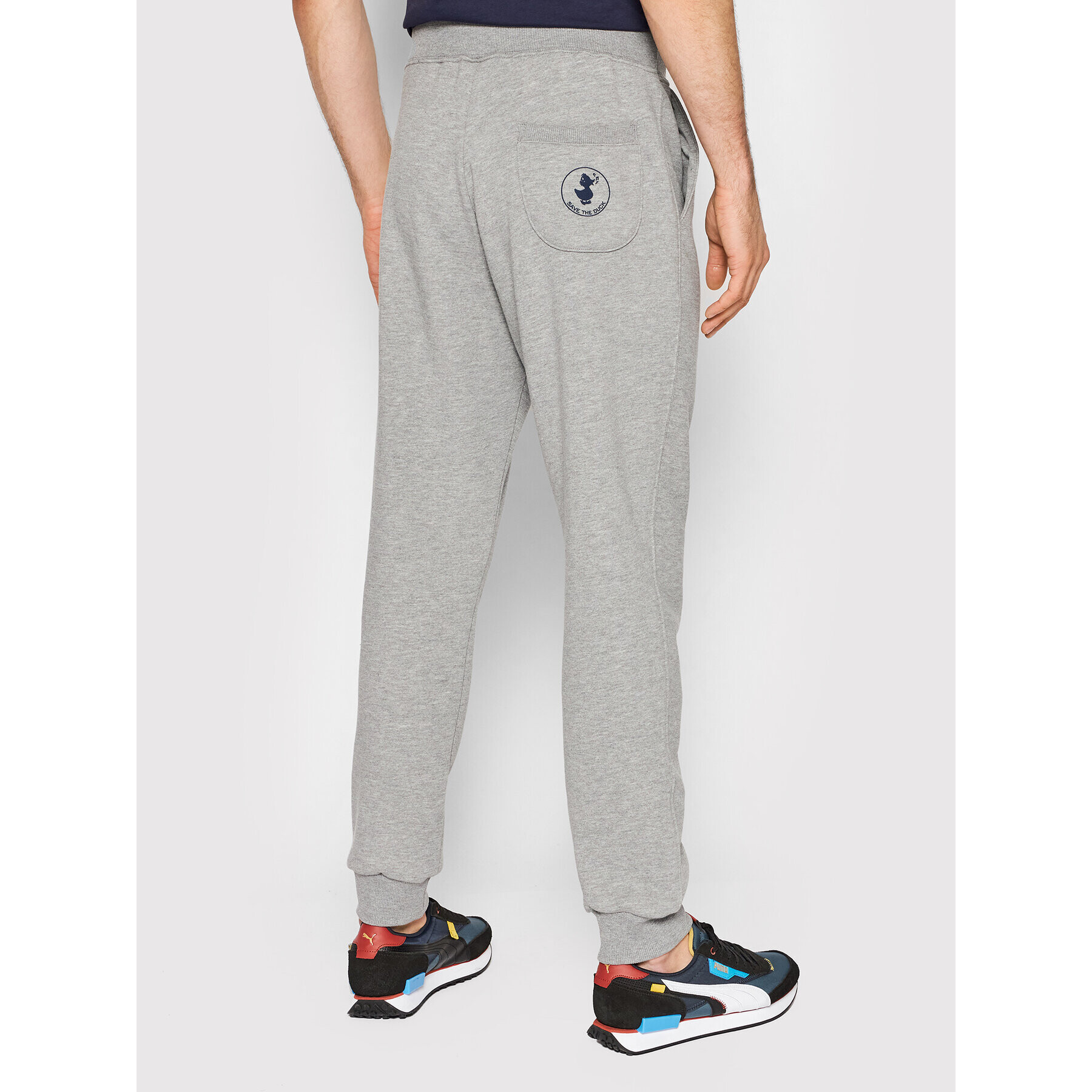 Save The Duck Долнище анцуг DF0170U BLEE14 Сив Regular Fit - Pepit.bg