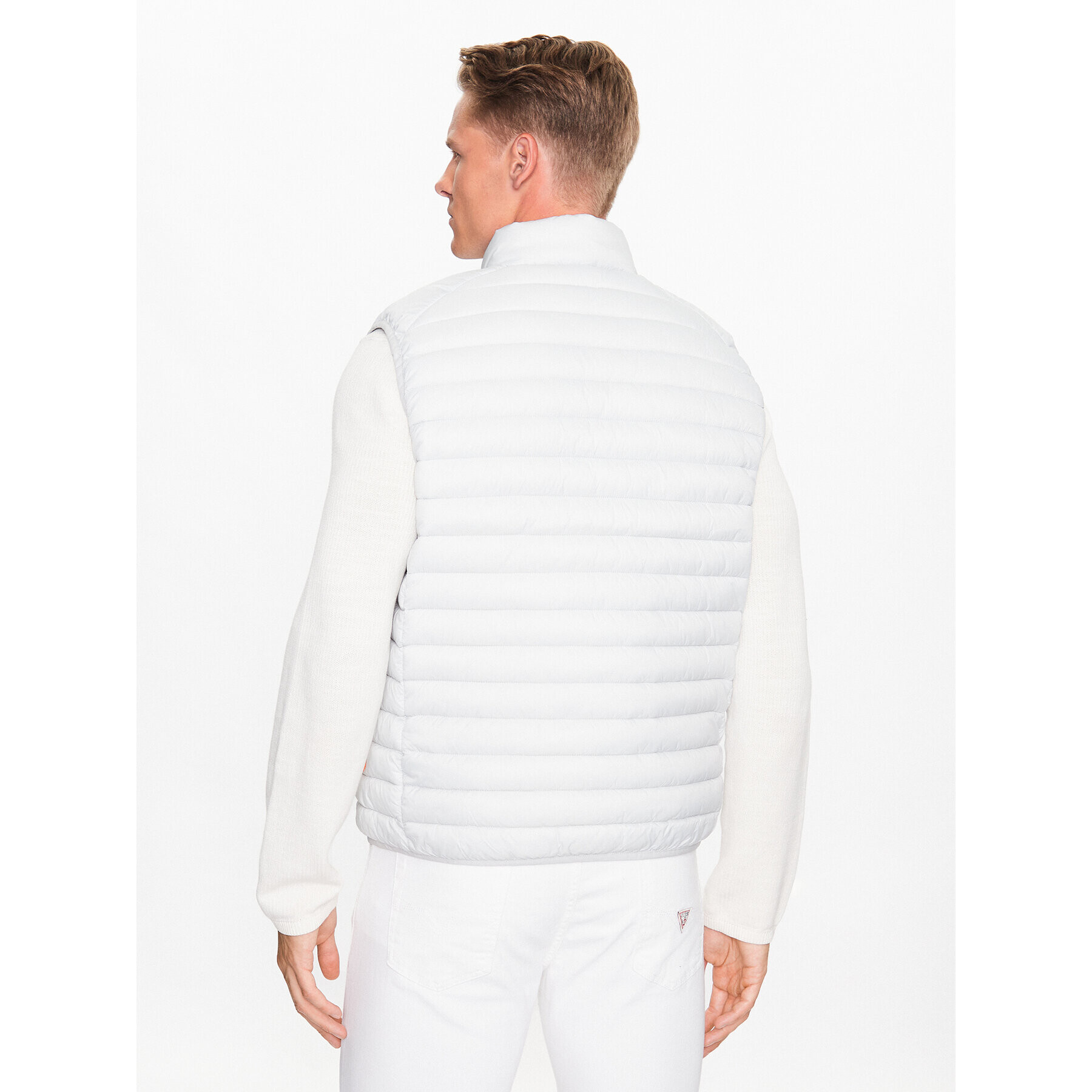Save The Duck Елек Adam D82410M GIGA17 Сив Regular Fit - Pepit.bg