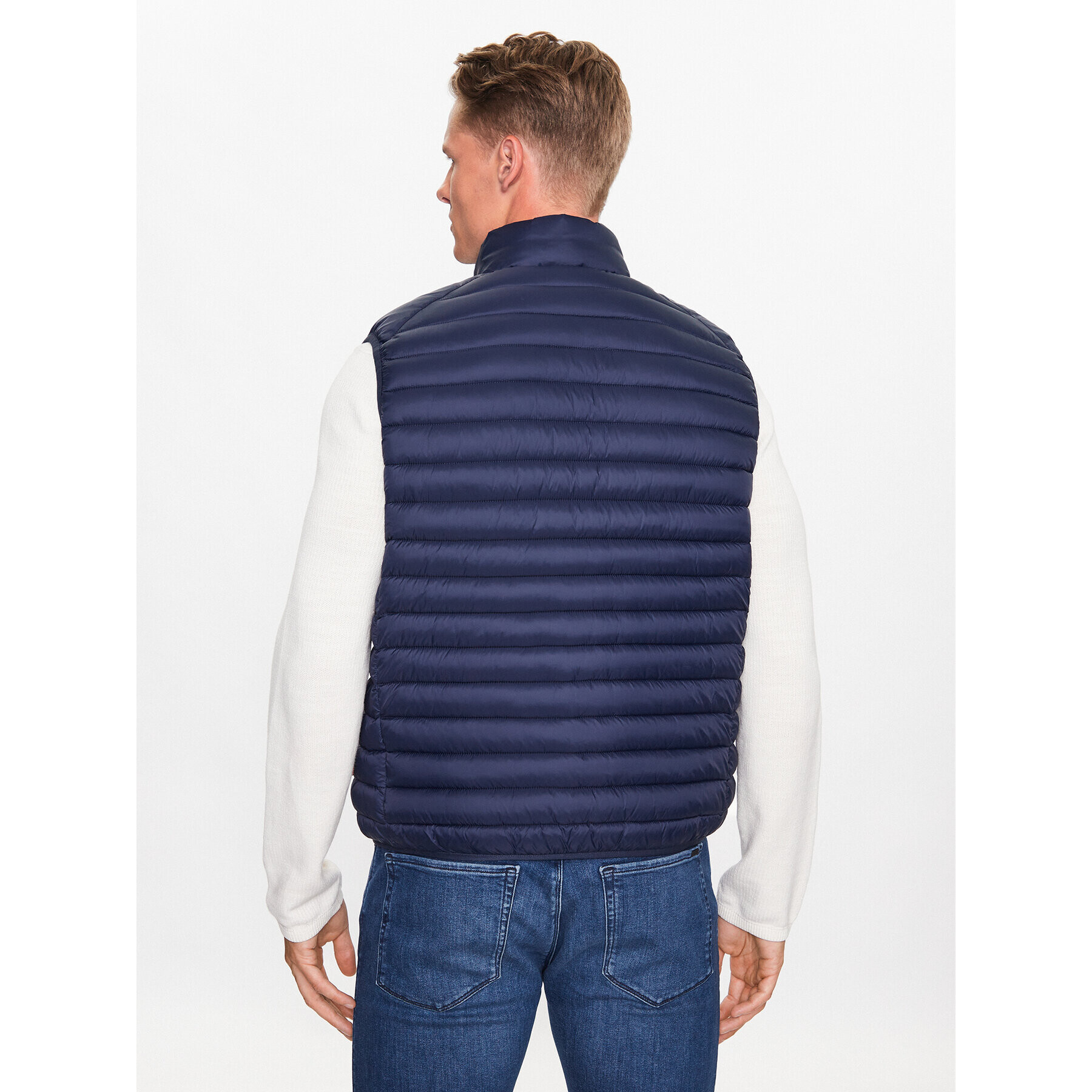 Save The Duck Елек Adam D82410M GIGA17 Тъмносин Regular Fit - Pepit.bg