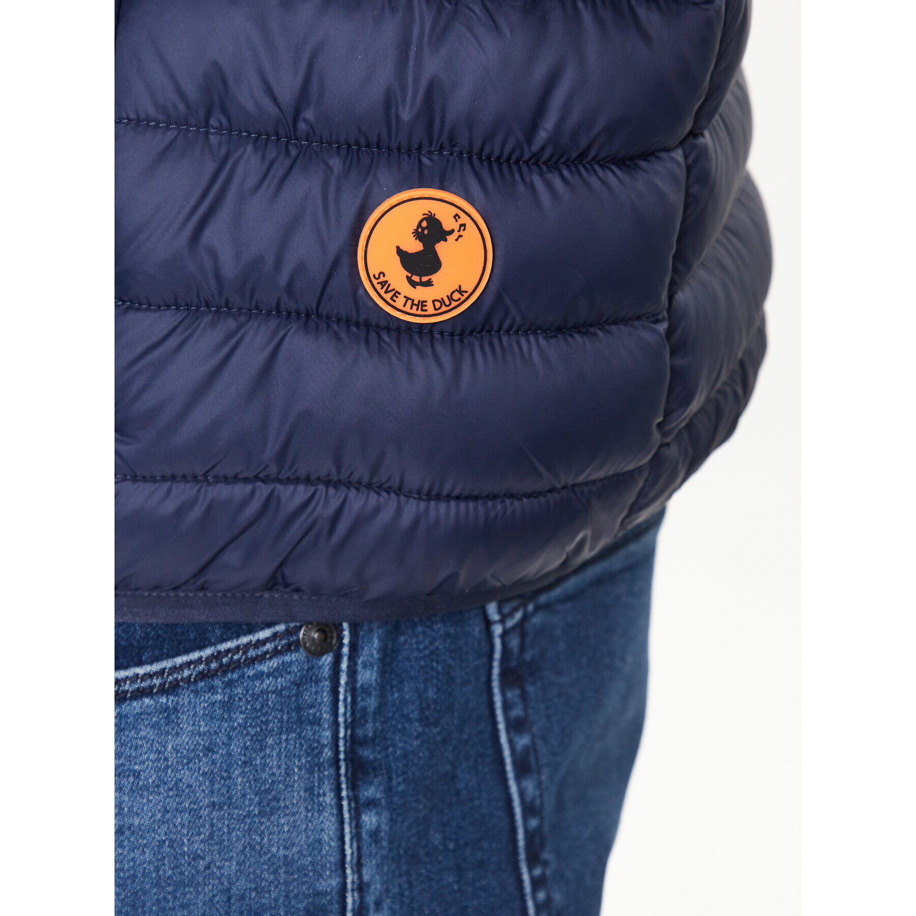 Save The Duck Елек Adam D82410M GIGA17 Тъмносин Regular Fit - Pepit.bg