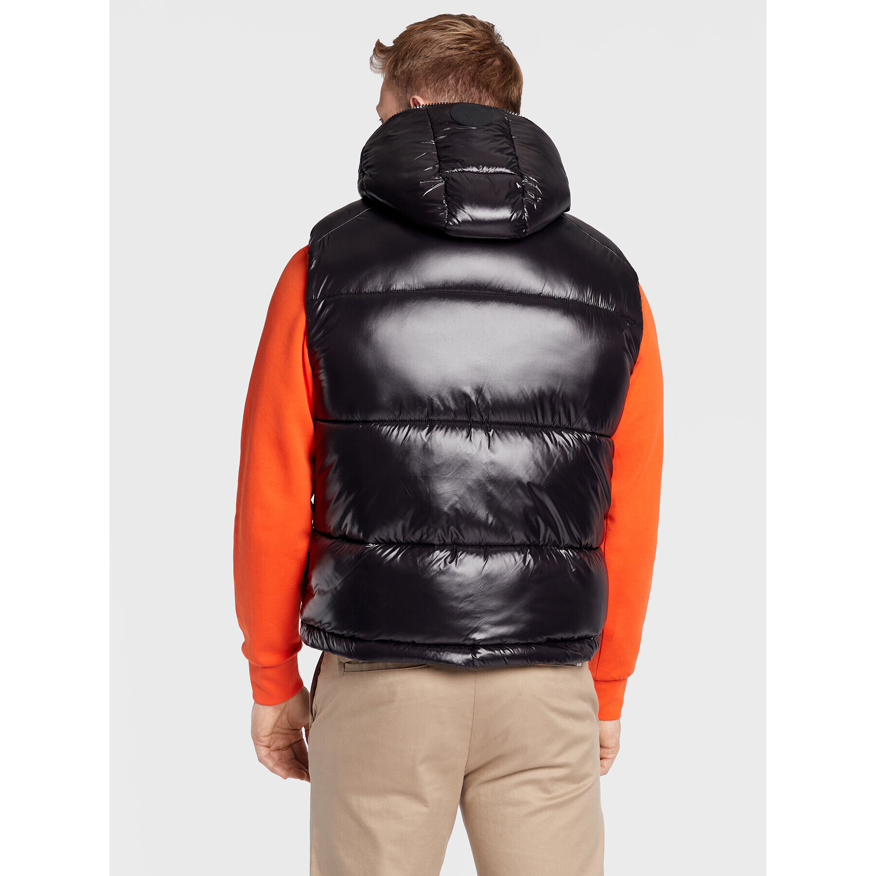 Save The Duck Елек D80296M LUCK15 Черен Regular Fit - Pepit.bg