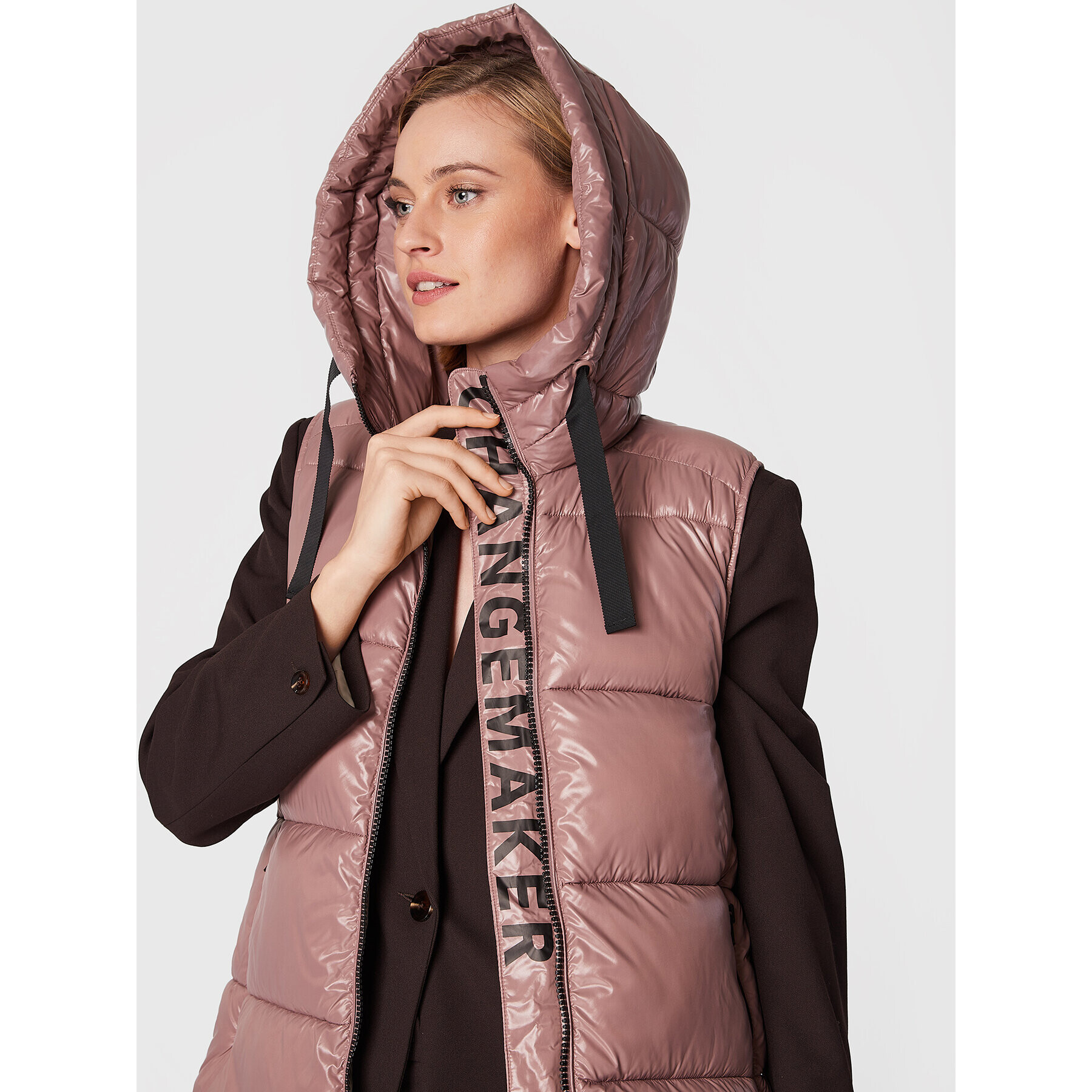 Save The Duck Елек D80302W LUCK15 Розов Regular Fit - Pepit.bg