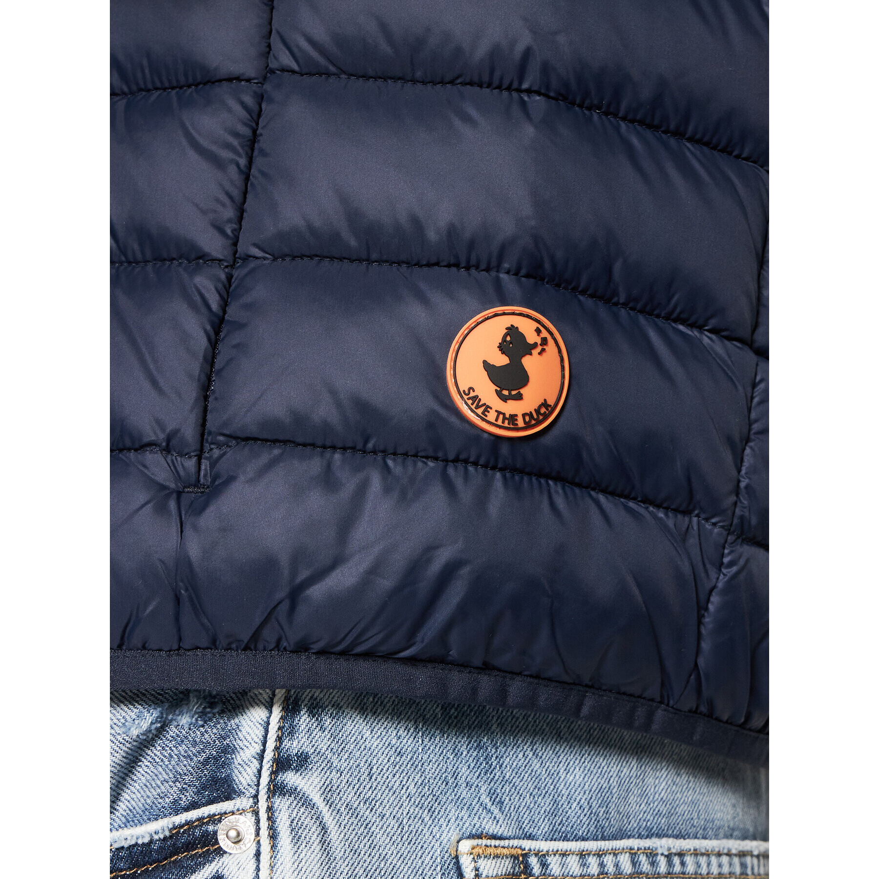 Save The Duck Елек D82410M GIGA13 Тъмносин Regular Fit - Pepit.bg