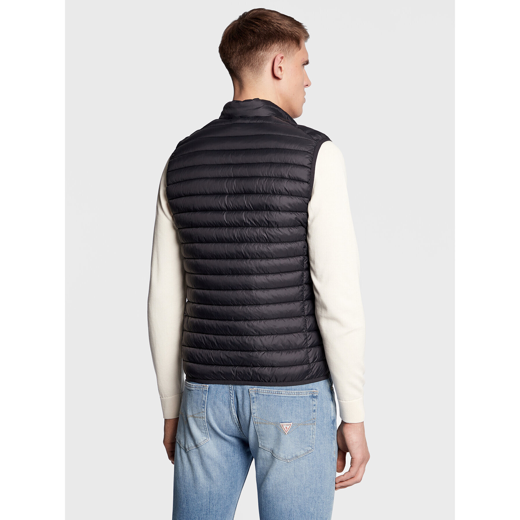 Save The Duck Елек D82410M GIGA16 Черен Regular Fit - Pepit.bg
