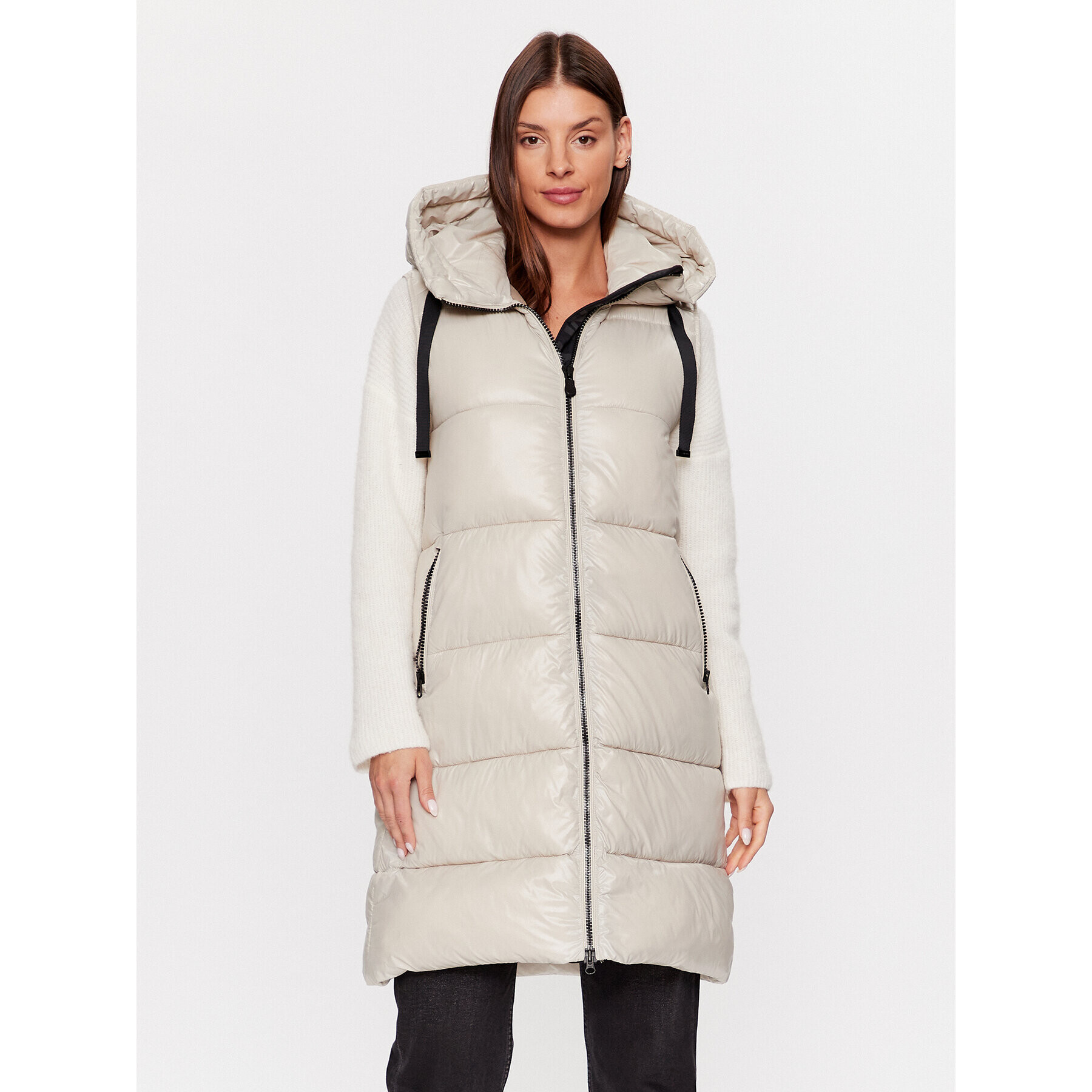 Save The Duck Елек Iria D80302W LUCK17 Бежов Regular Fit - Pepit.bg