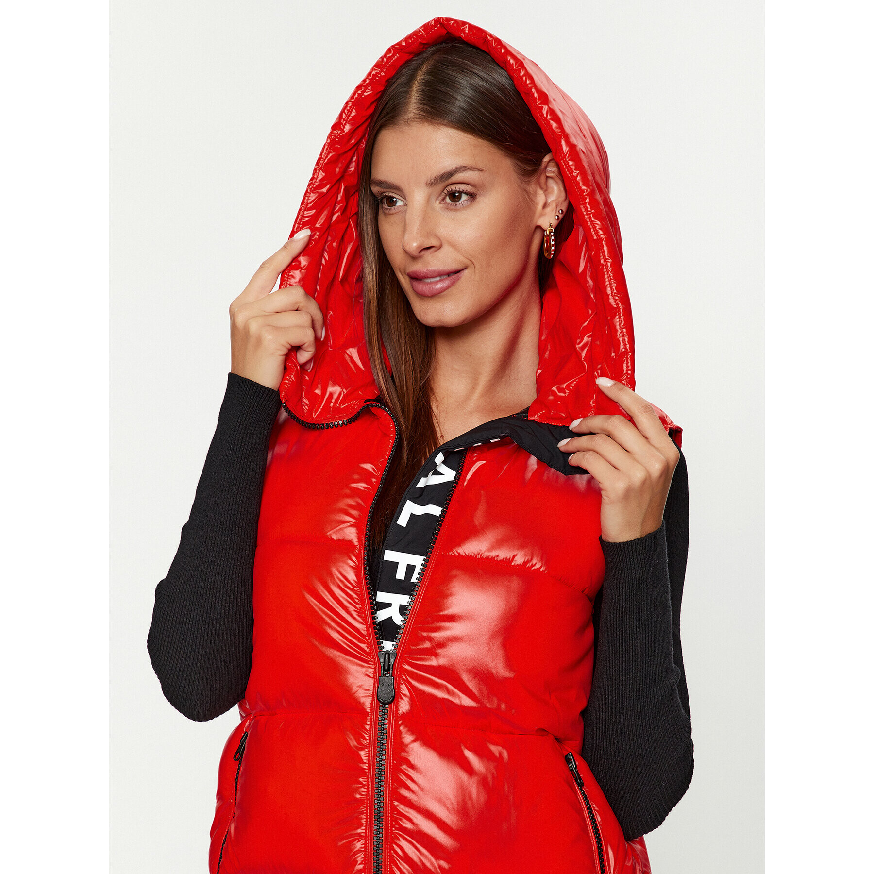 Save The Duck Елек Iria D80302W LUCK17 Червен Regular Fit - Pepit.bg