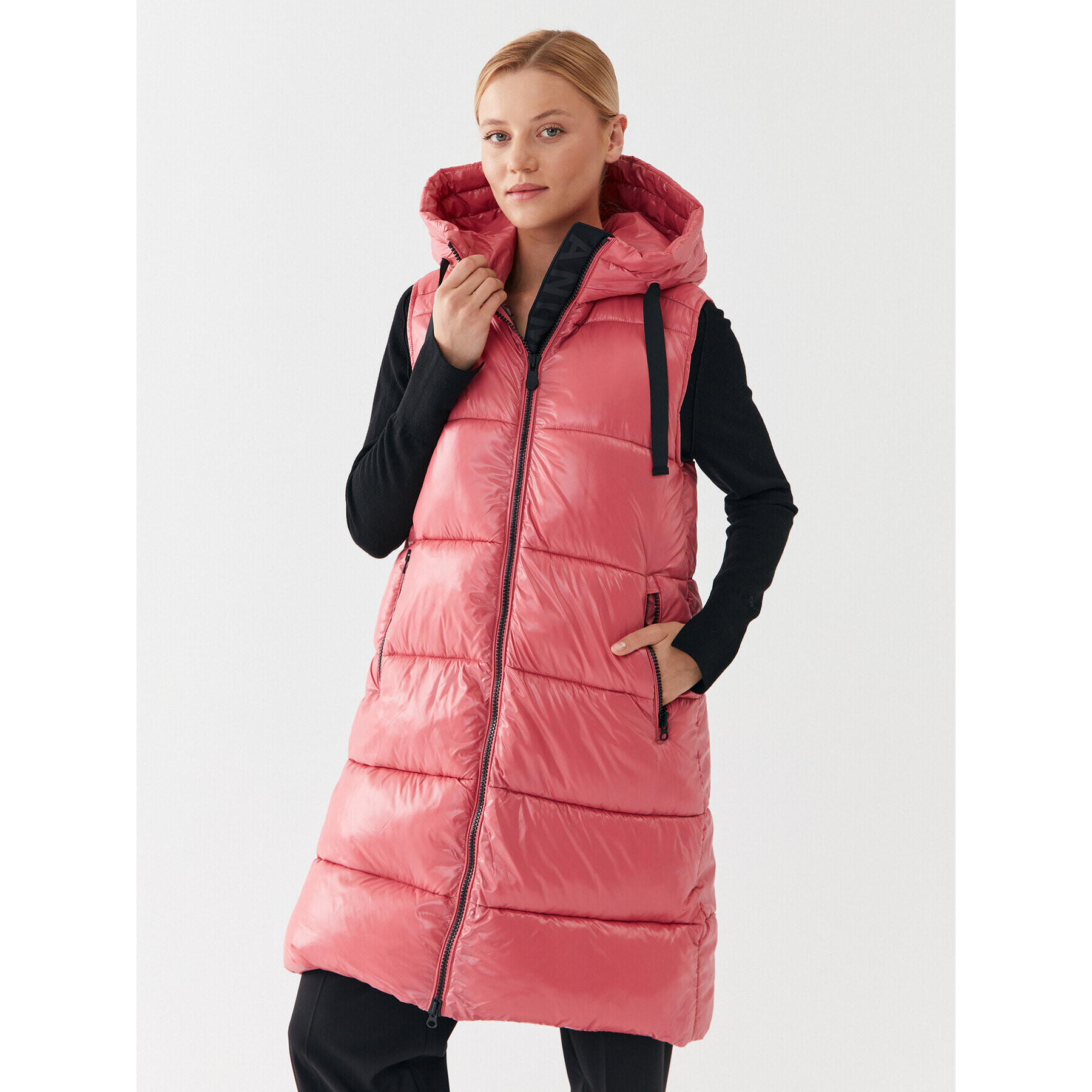 Save The Duck Елек Iria D80302W LUCK17 Розов Regular Fit - Pepit.bg