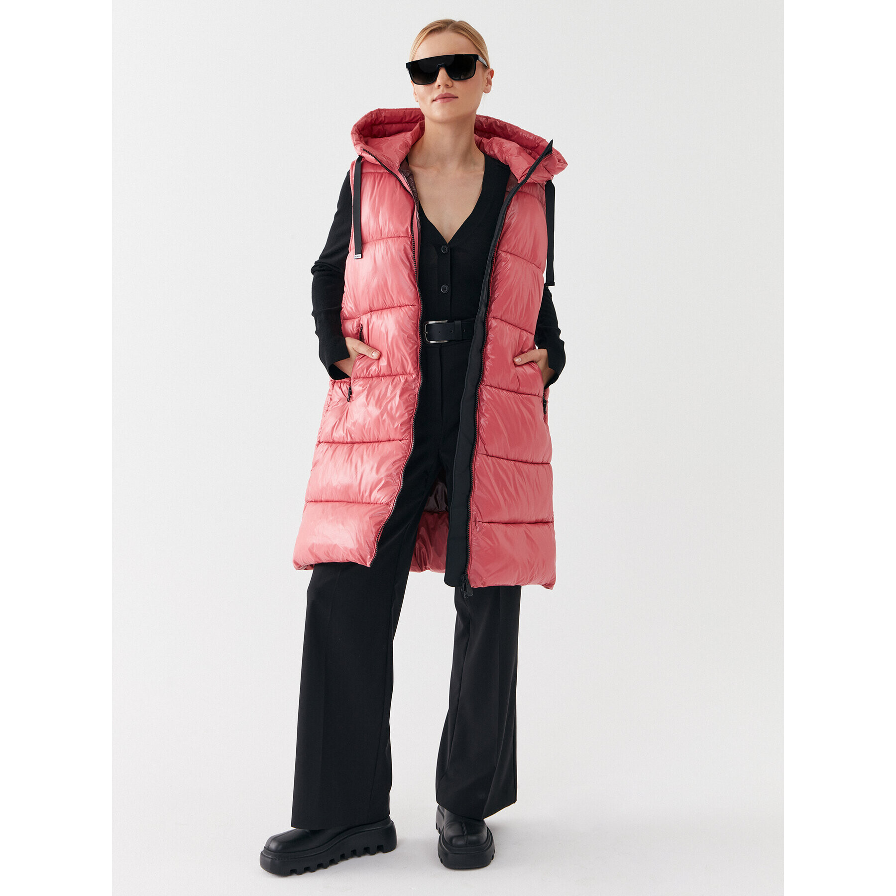 Save The Duck Елек Iria D80302W LUCK17 Розов Regular Fit - Pepit.bg