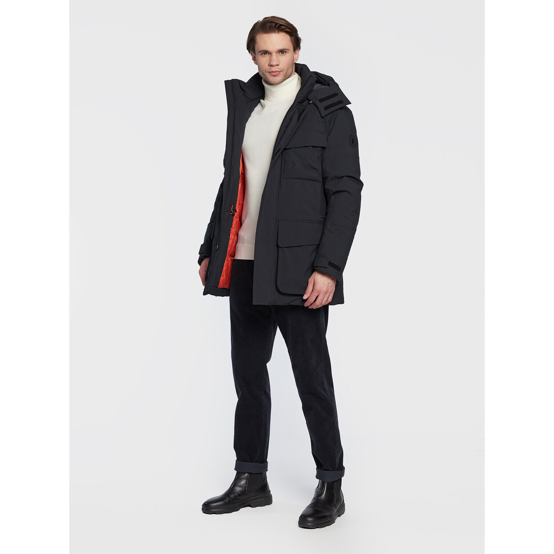 Save The Duck Парка P40181M SMEG15 Черен Regular Fit - Pepit.bg
