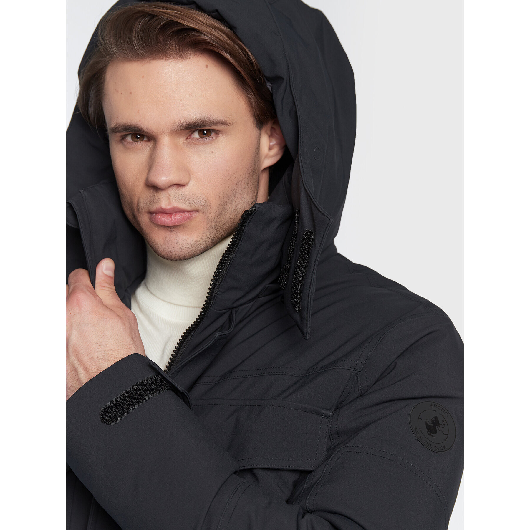Save The Duck Парка P40181M SMEG15 Черен Regular Fit - Pepit.bg