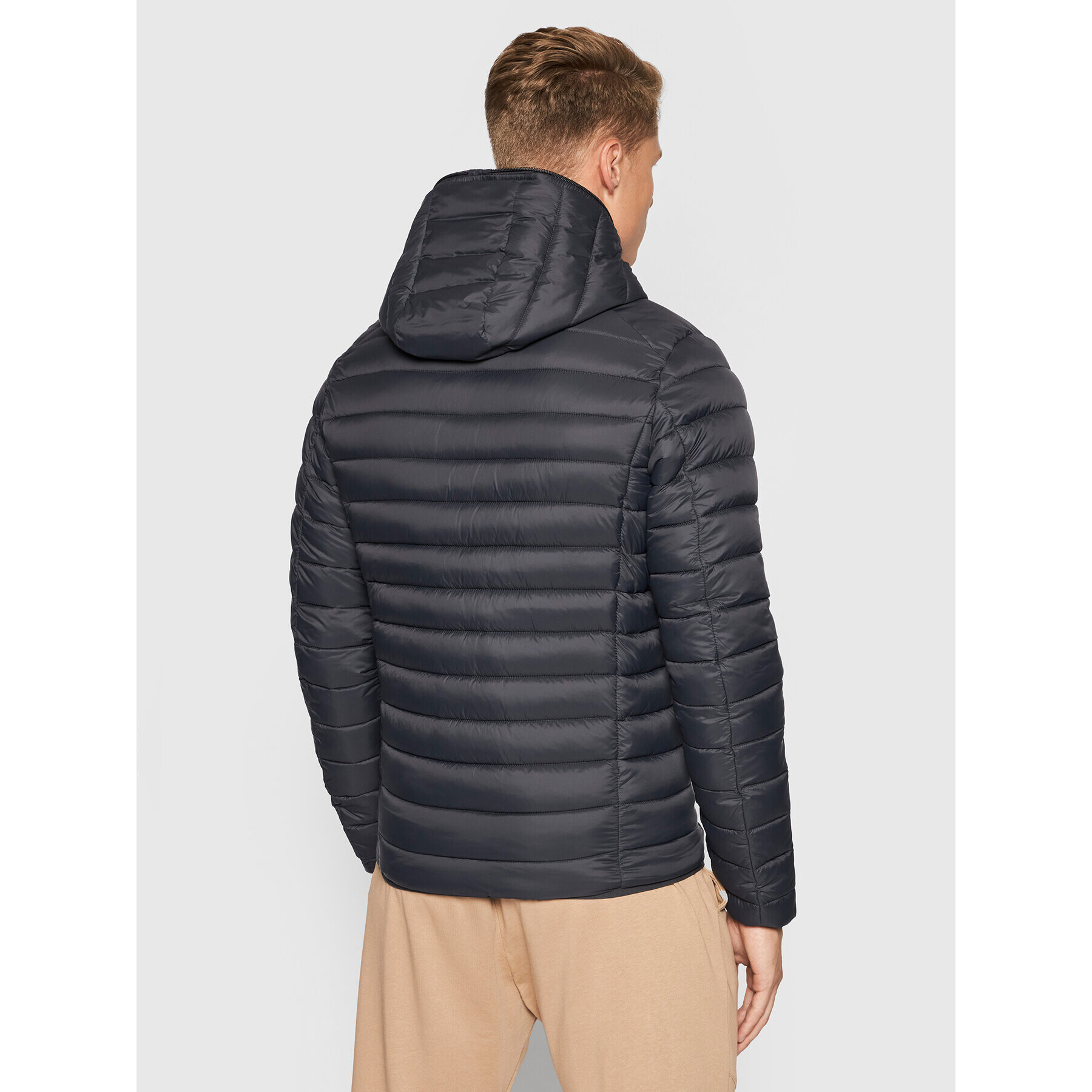 Save The Duck Пухено яке D30650M GIGA13 Черен Regular Fit - Pepit.bg