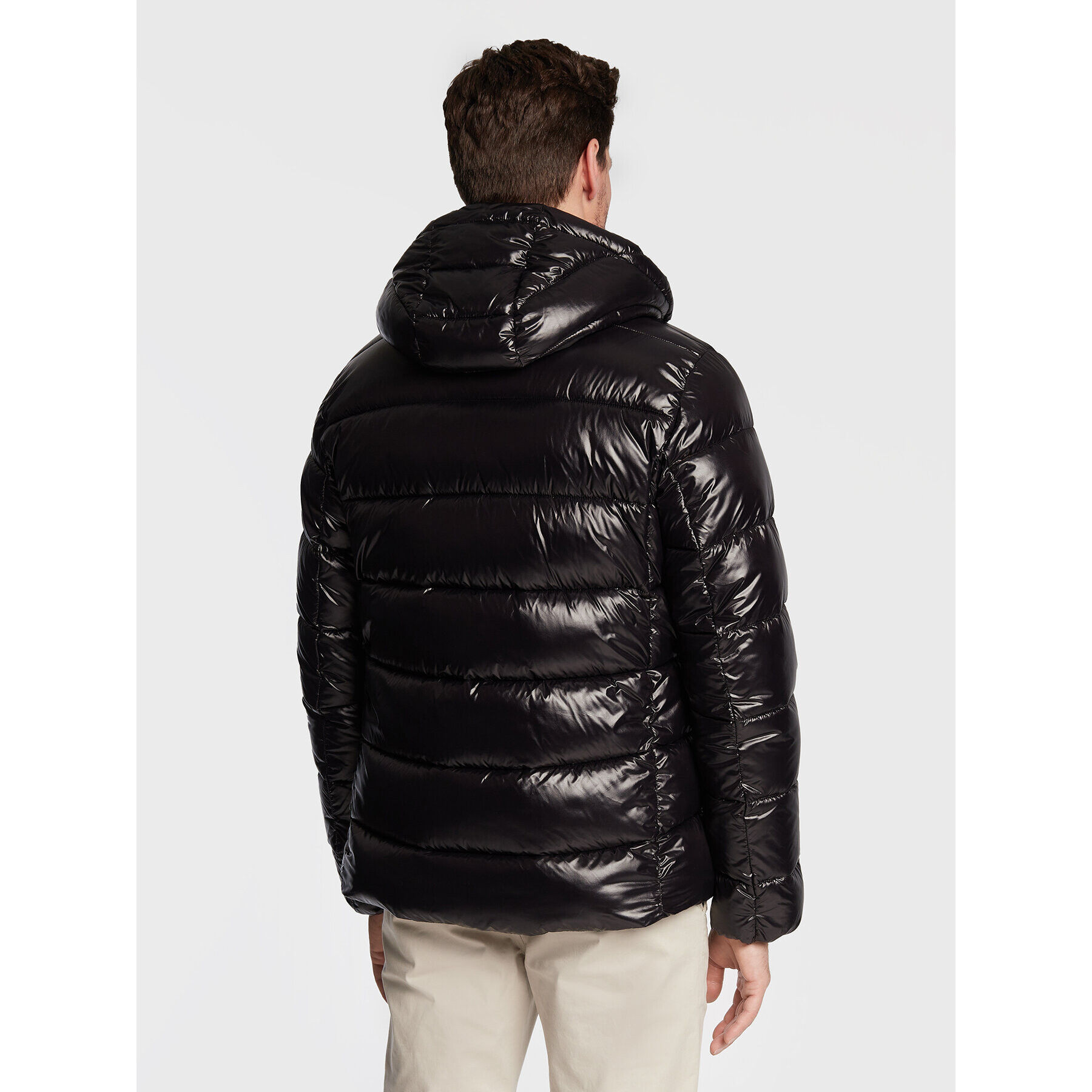 Save The Duck Пухено яке D30816M LUCK15 Черен Regular Fit - Pepit.bg