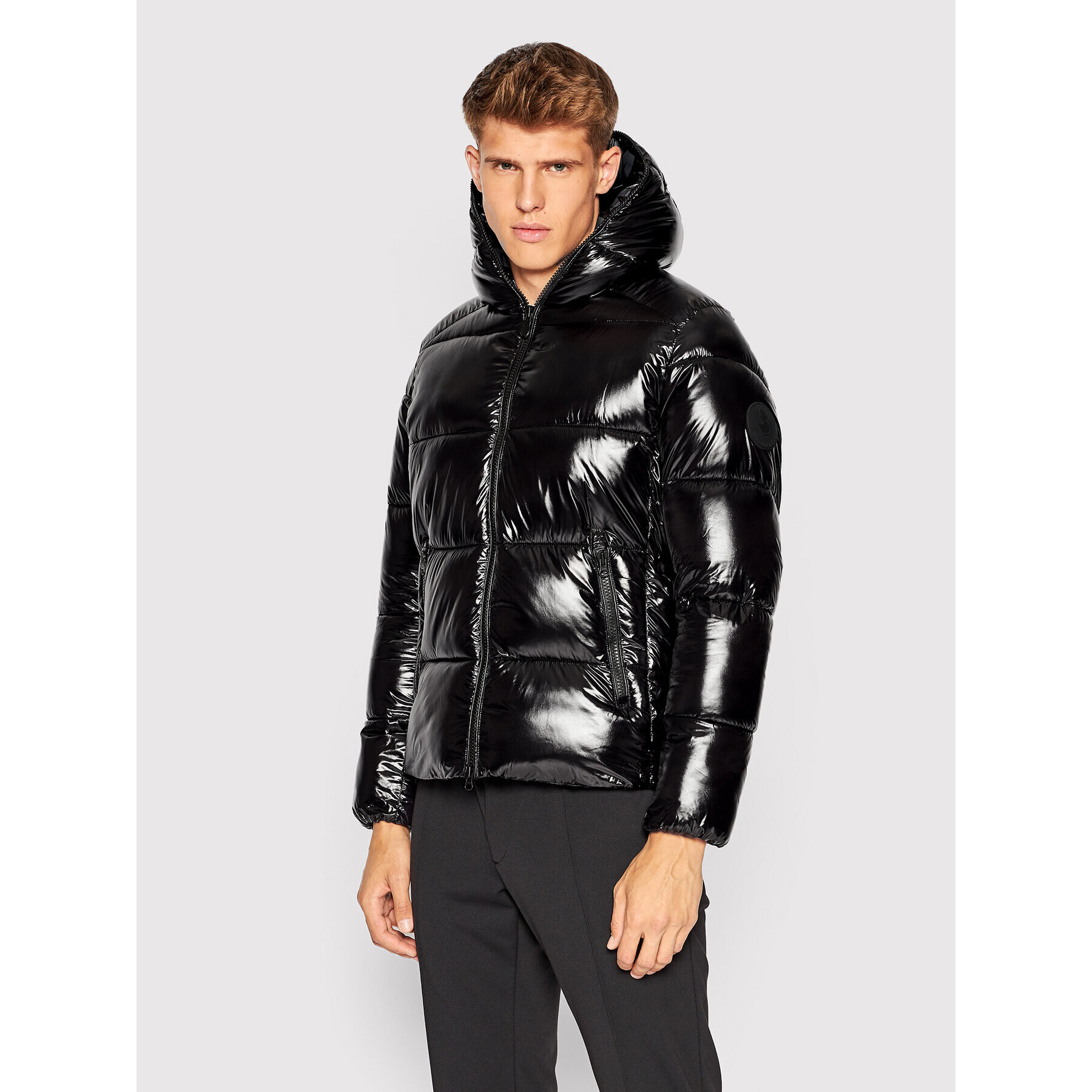Save The Duck Пухено яке D31280M LUCK15 Черен Regular Fit - Pepit.bg