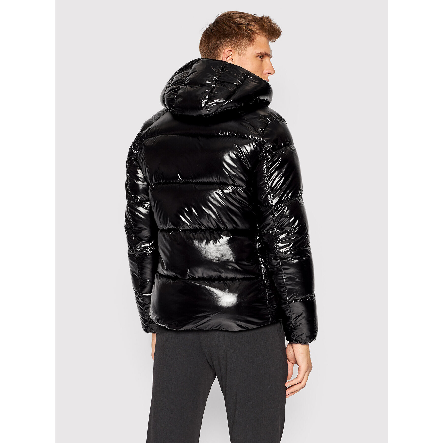 Save The Duck Пухено яке D31280M LUCK15 Черен Regular Fit - Pepit.bg
