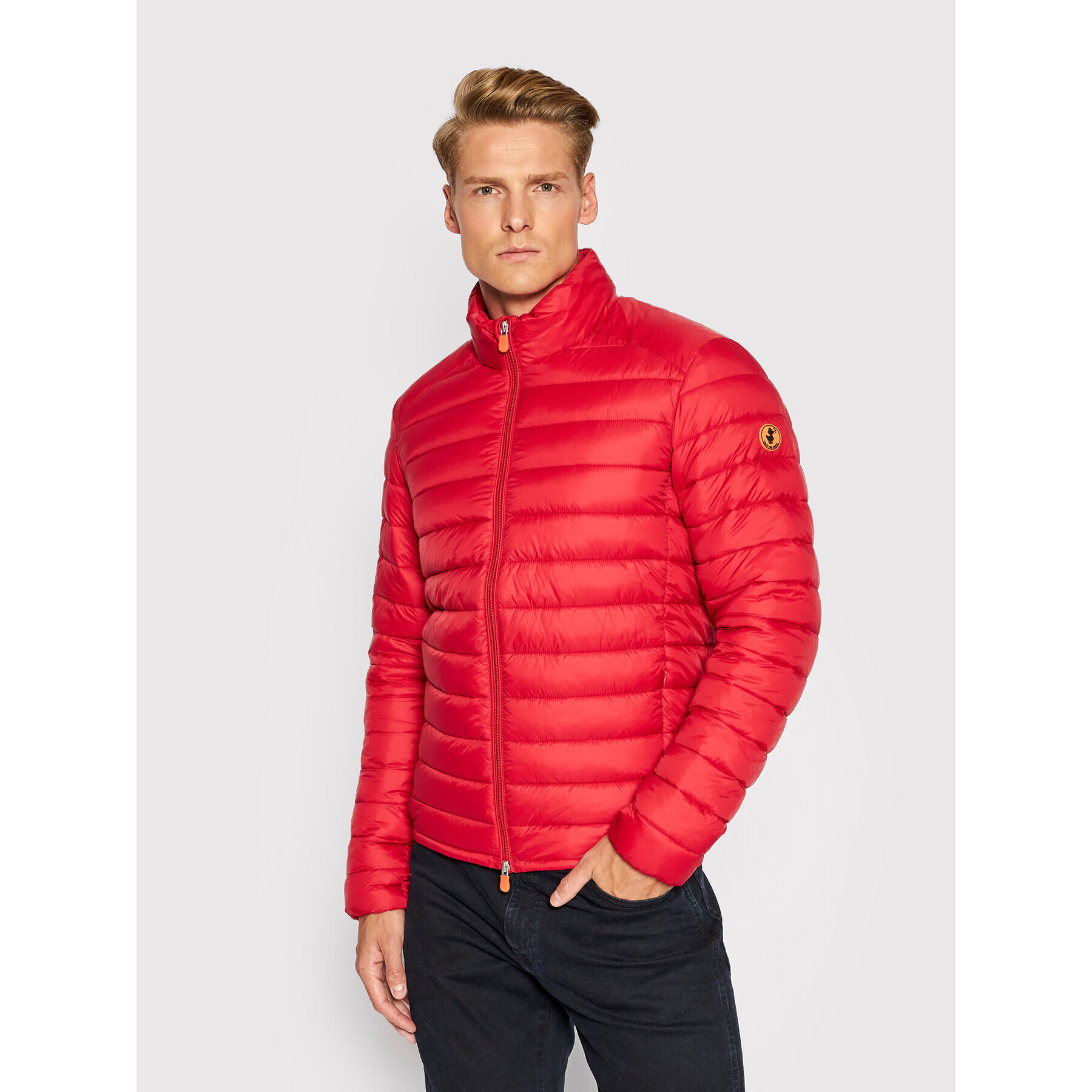 Save The Duck Пухено яке D32430M GIGA13 Червен Regular Fit - Pepit.bg